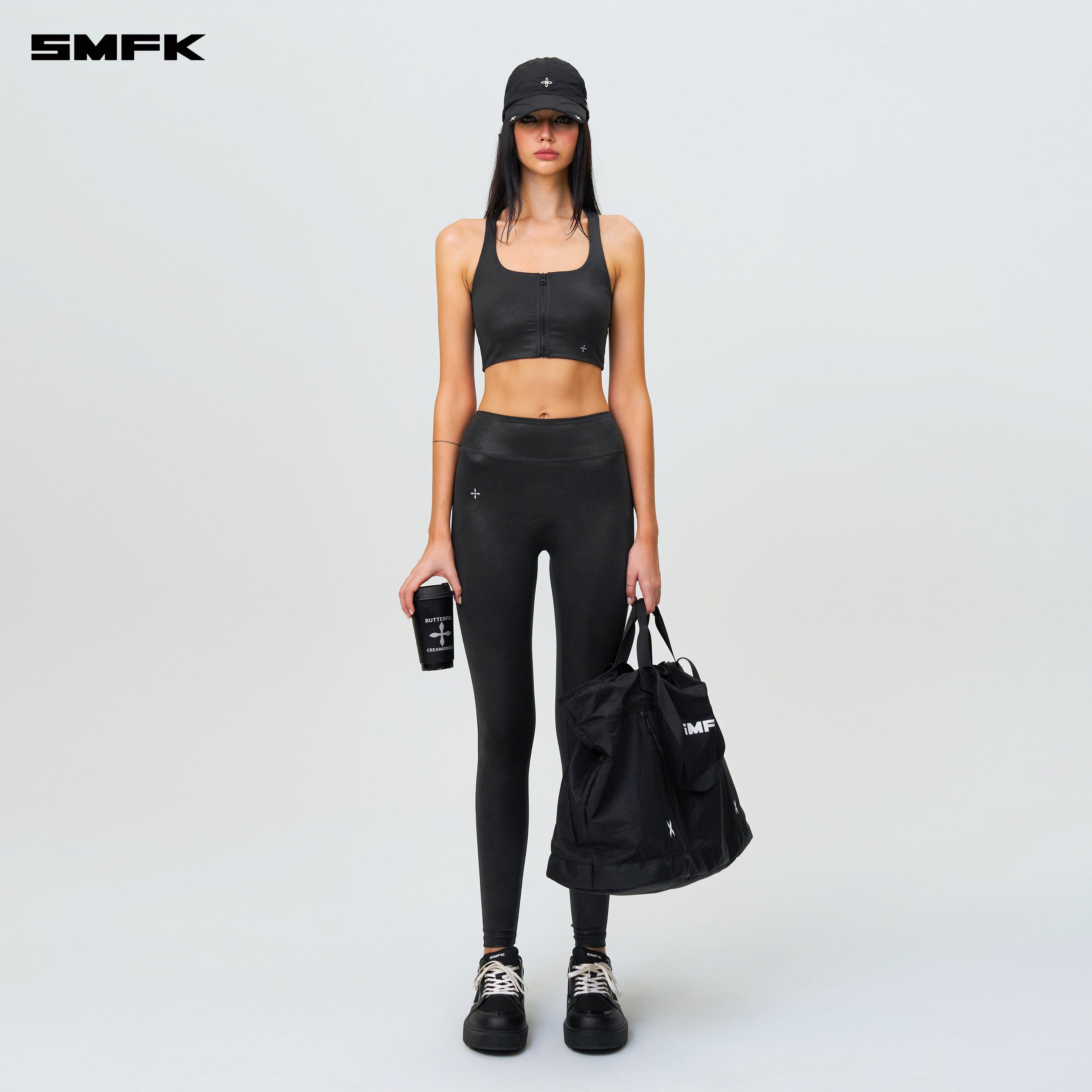 FUTURE Wave Body Shaping Long Pants Black - SMFK Official