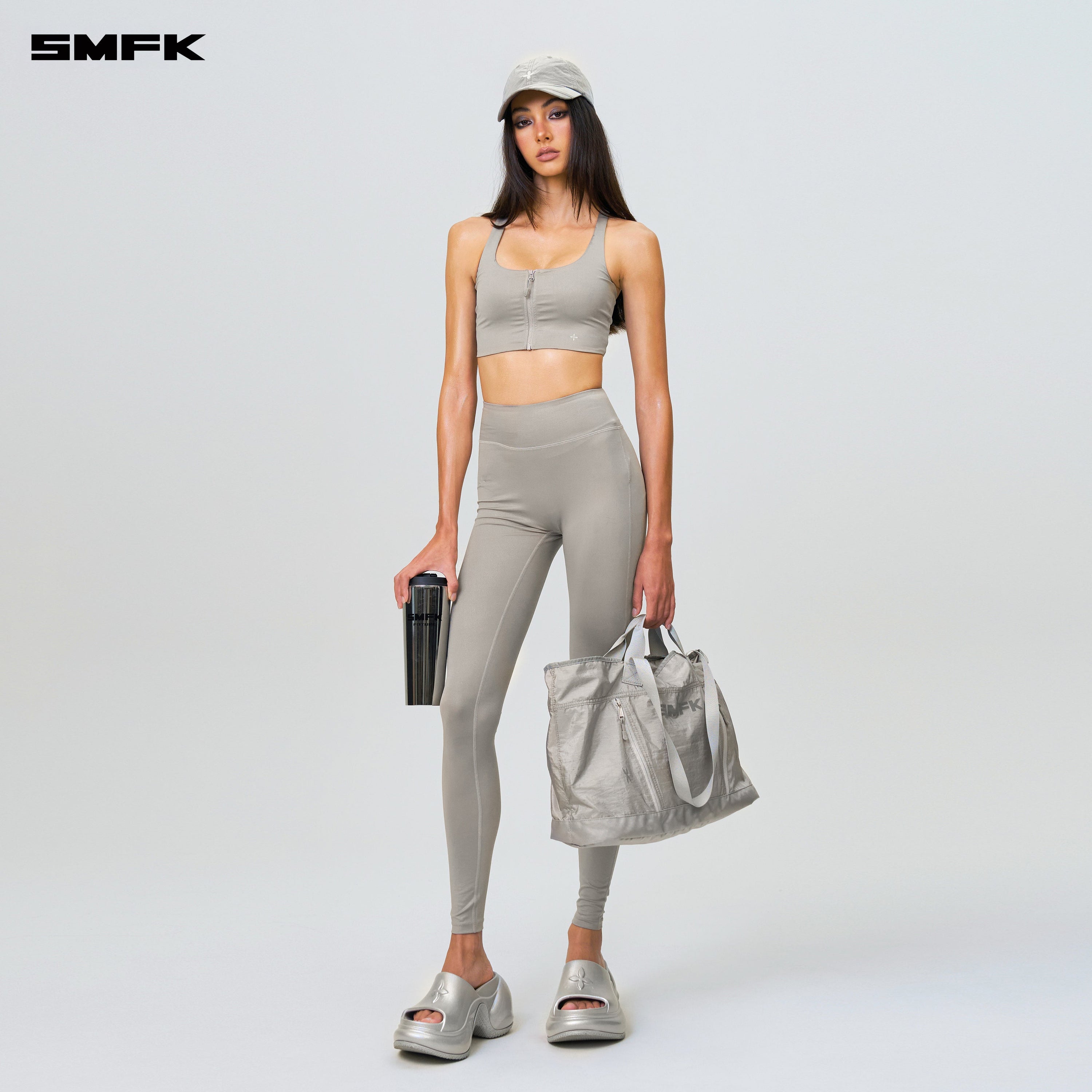 FUTURE Wave Body Shaping Long Pants Starry Silver - SMFK Official