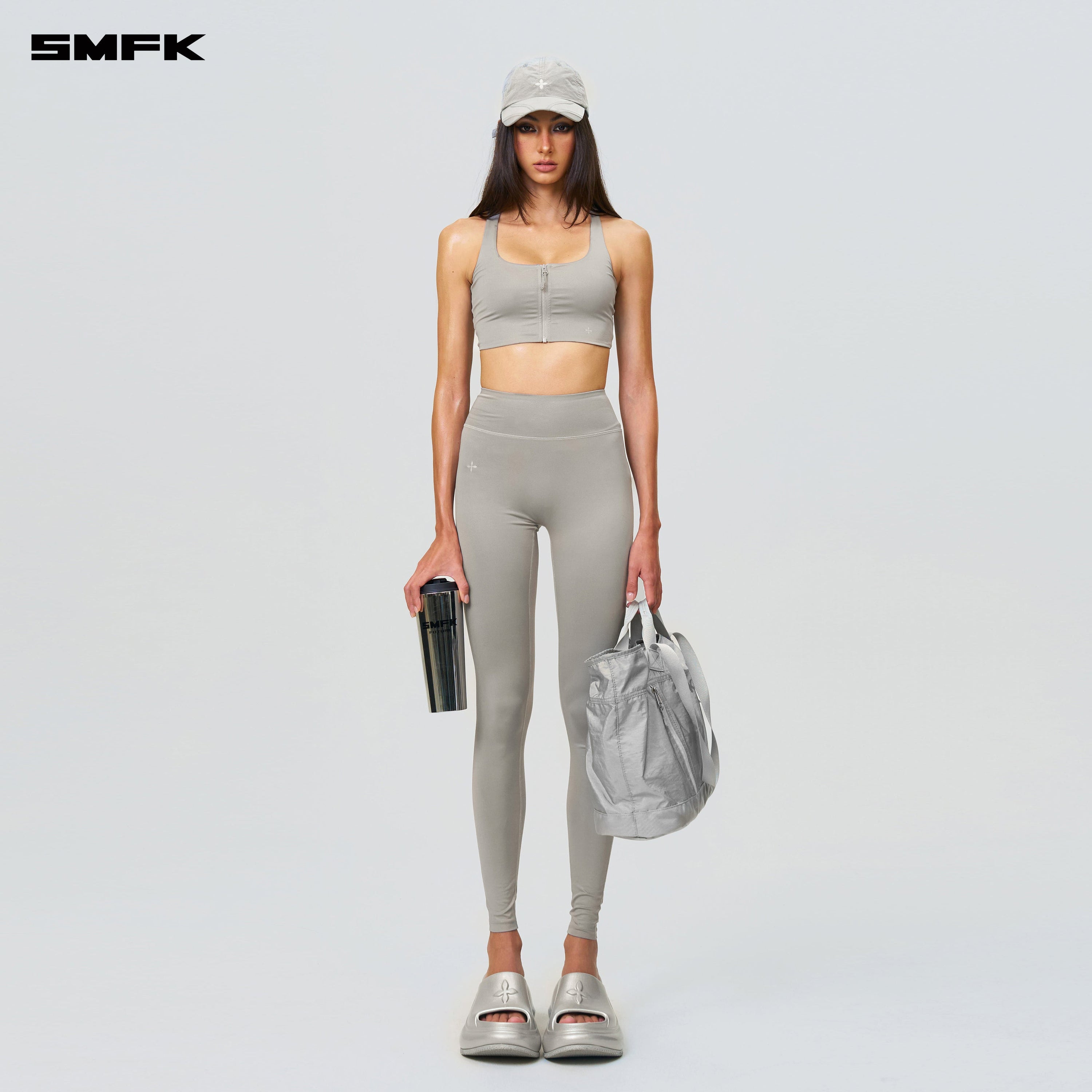 FUTURE Wave Body Shaping Long Pants Starry Silver - SMFK Official