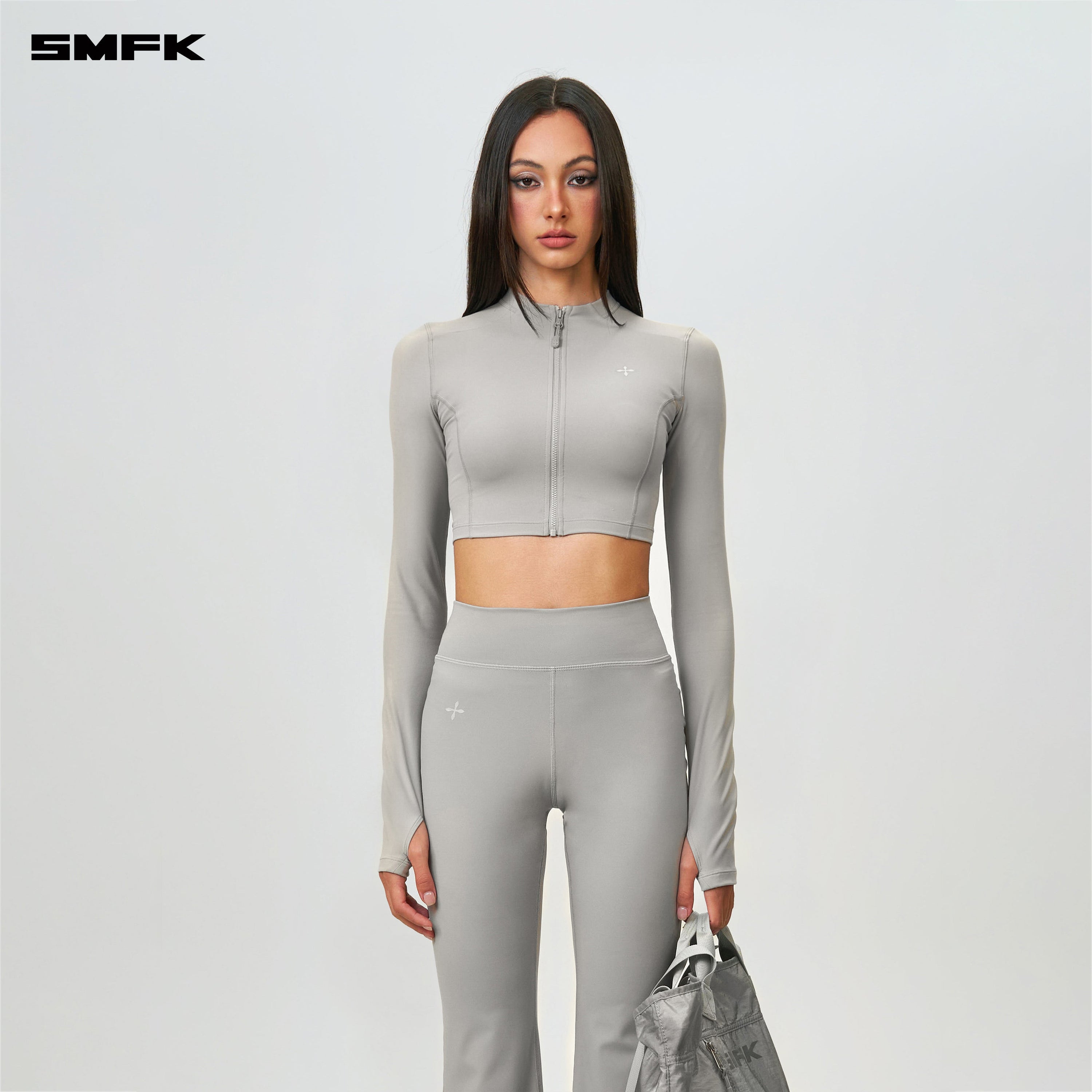 FUTURE Wave Body Shaping Short Jacket Gray - SMFK Official