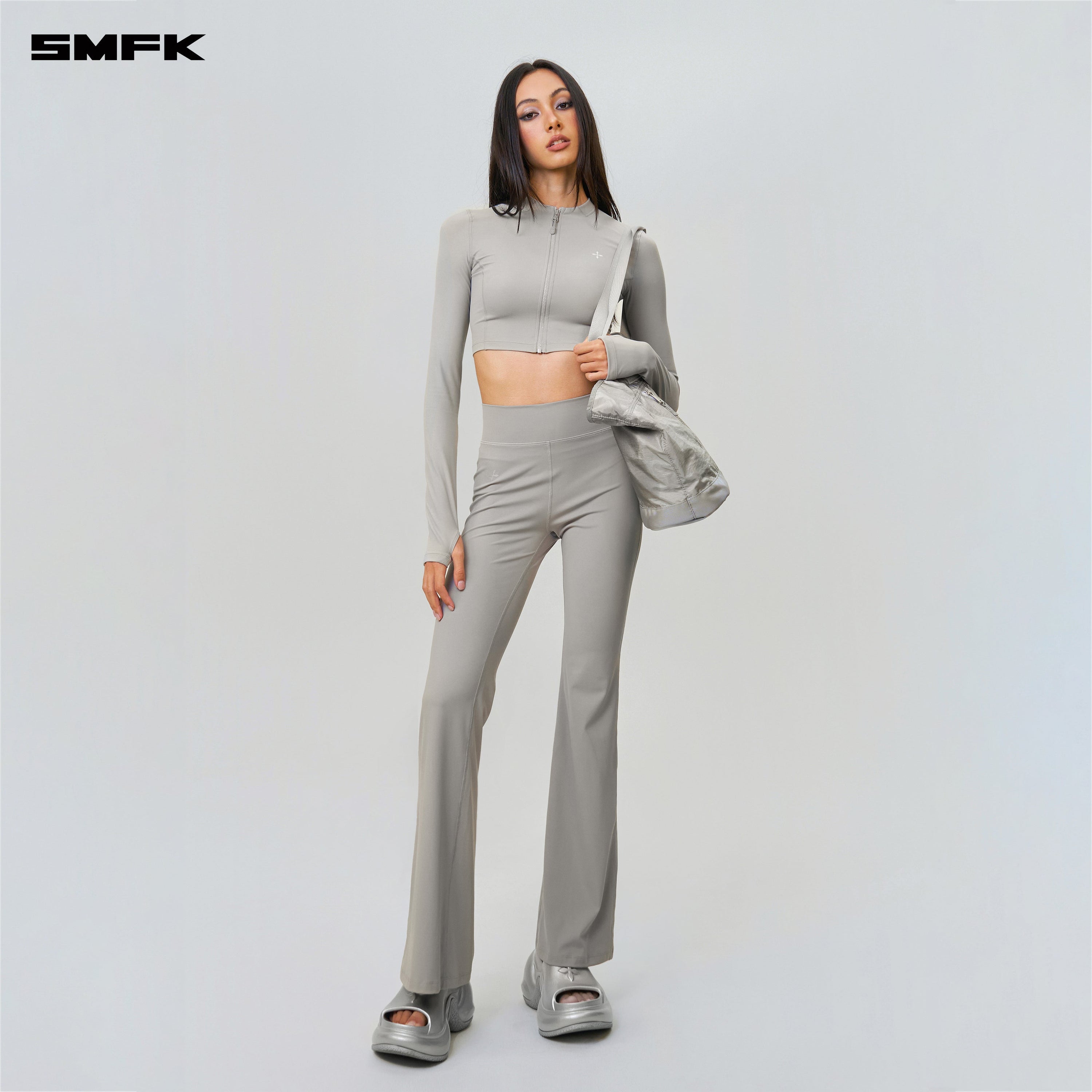 FUTURE Wave Body Shaping Short Jacket Gray - SMFK Official