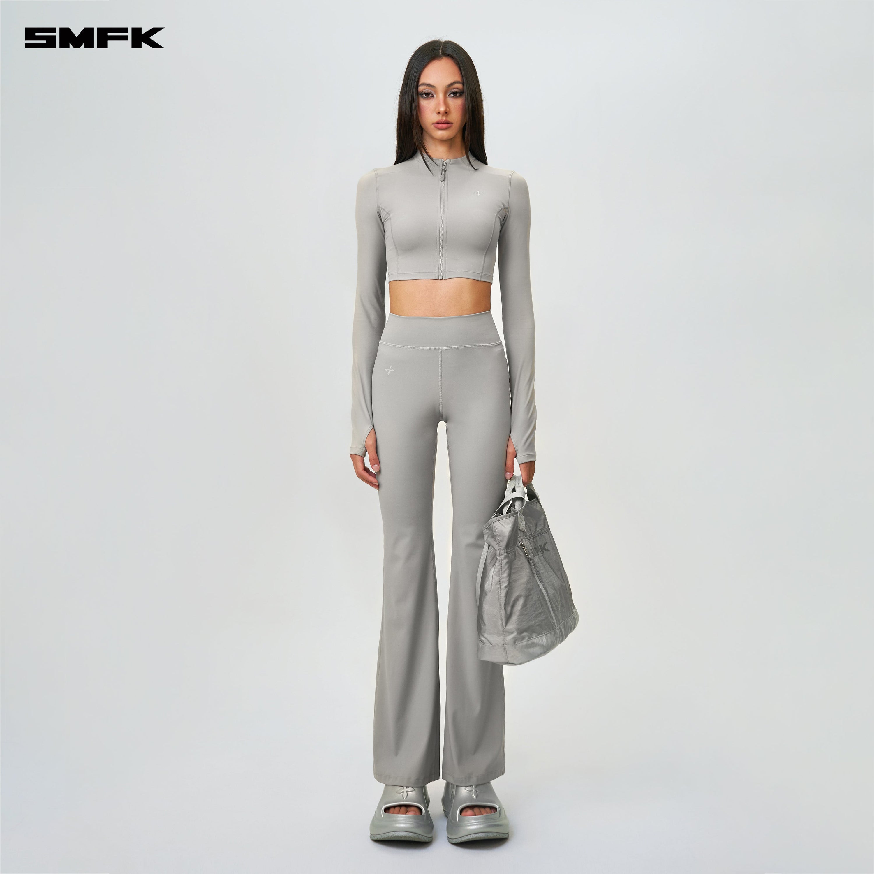 FUTURE Wave Body Shaping Short Jacket Gray - SMFK Official