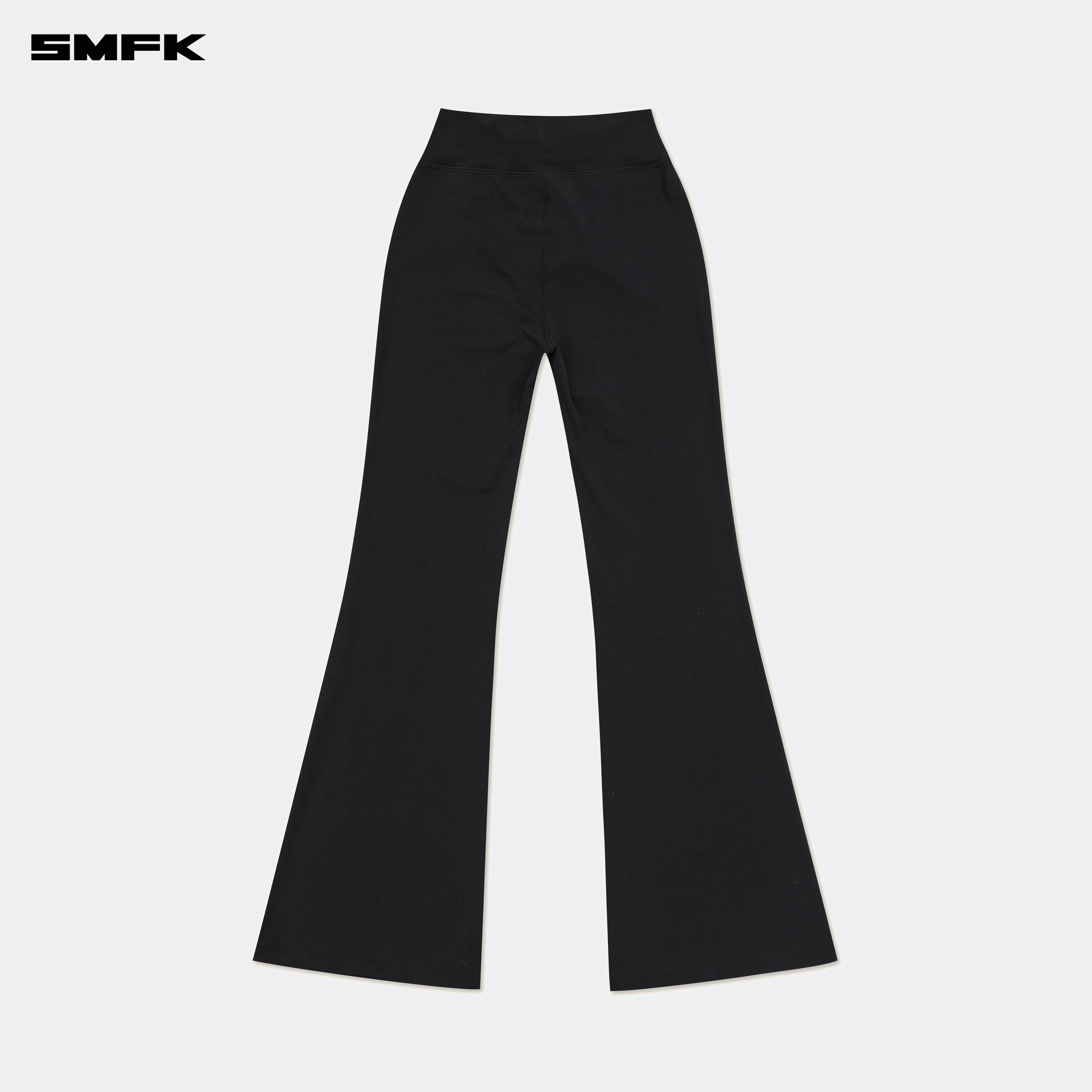 FUTURE Wave Body Shaping Sports Flared Pants Black - SMFK Official