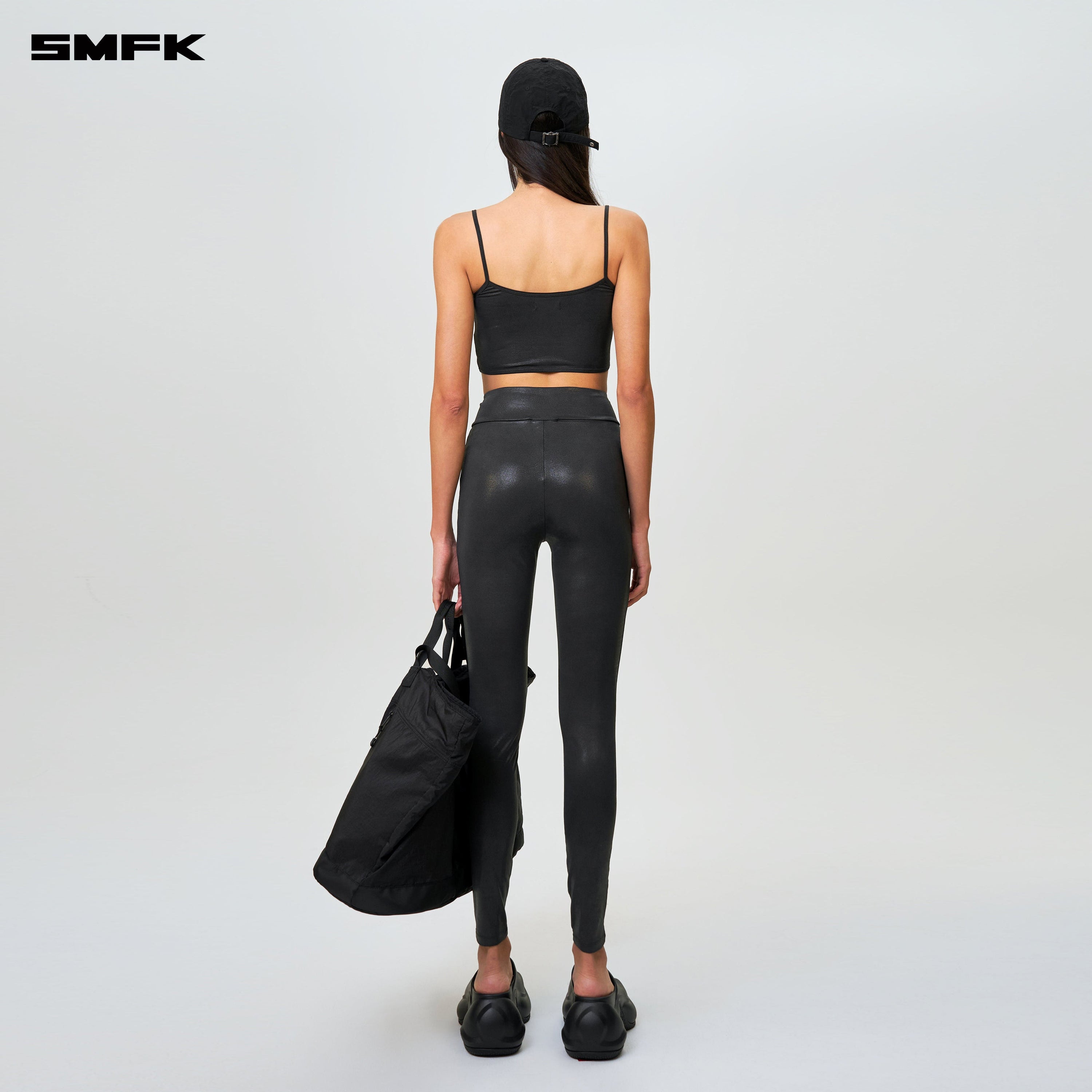 FUTURE Wave High - Waisted Body Shaping Long Pants Black - SMFK Official