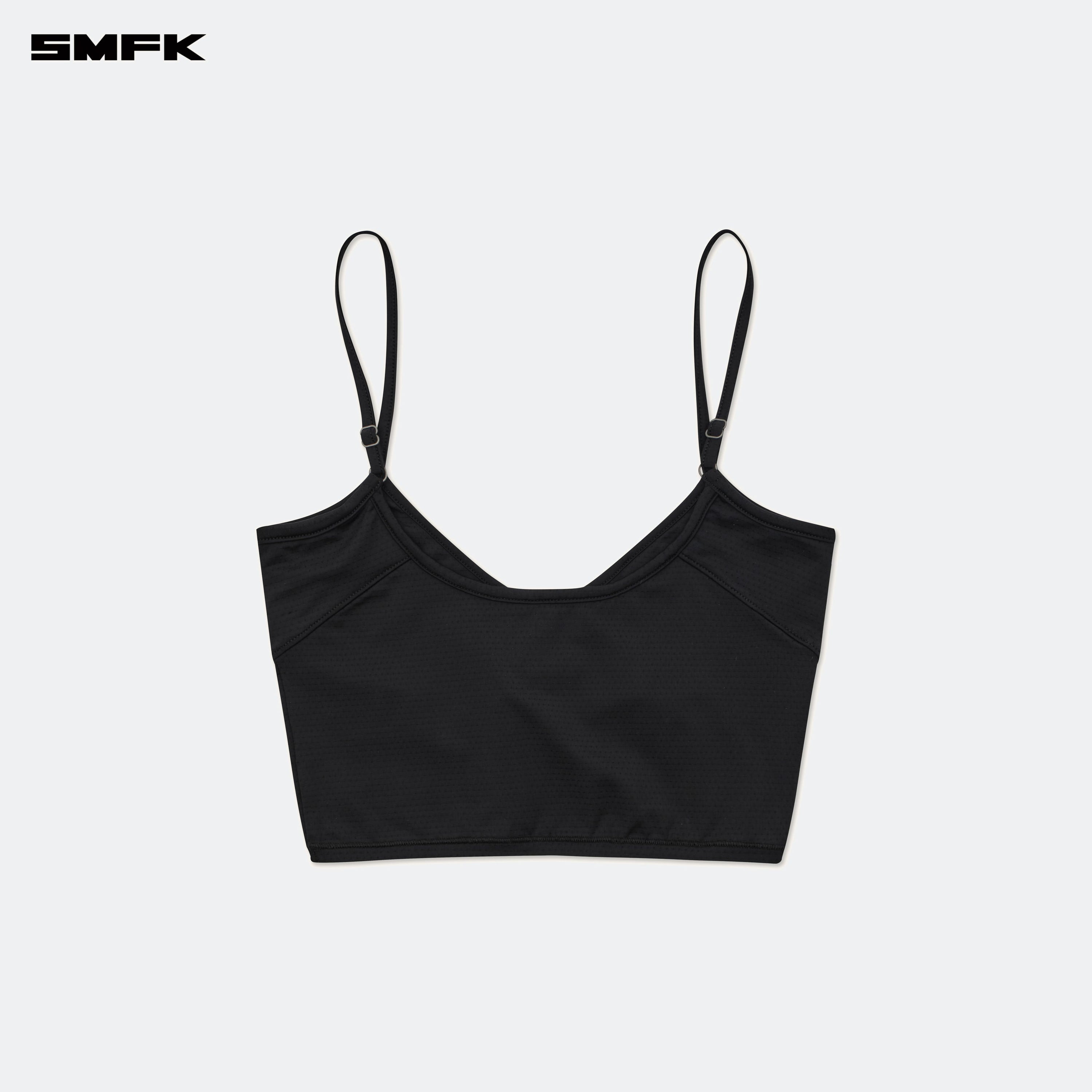 FUTURE X Extreme Sports Bra Strap Top Black - SMFK Official