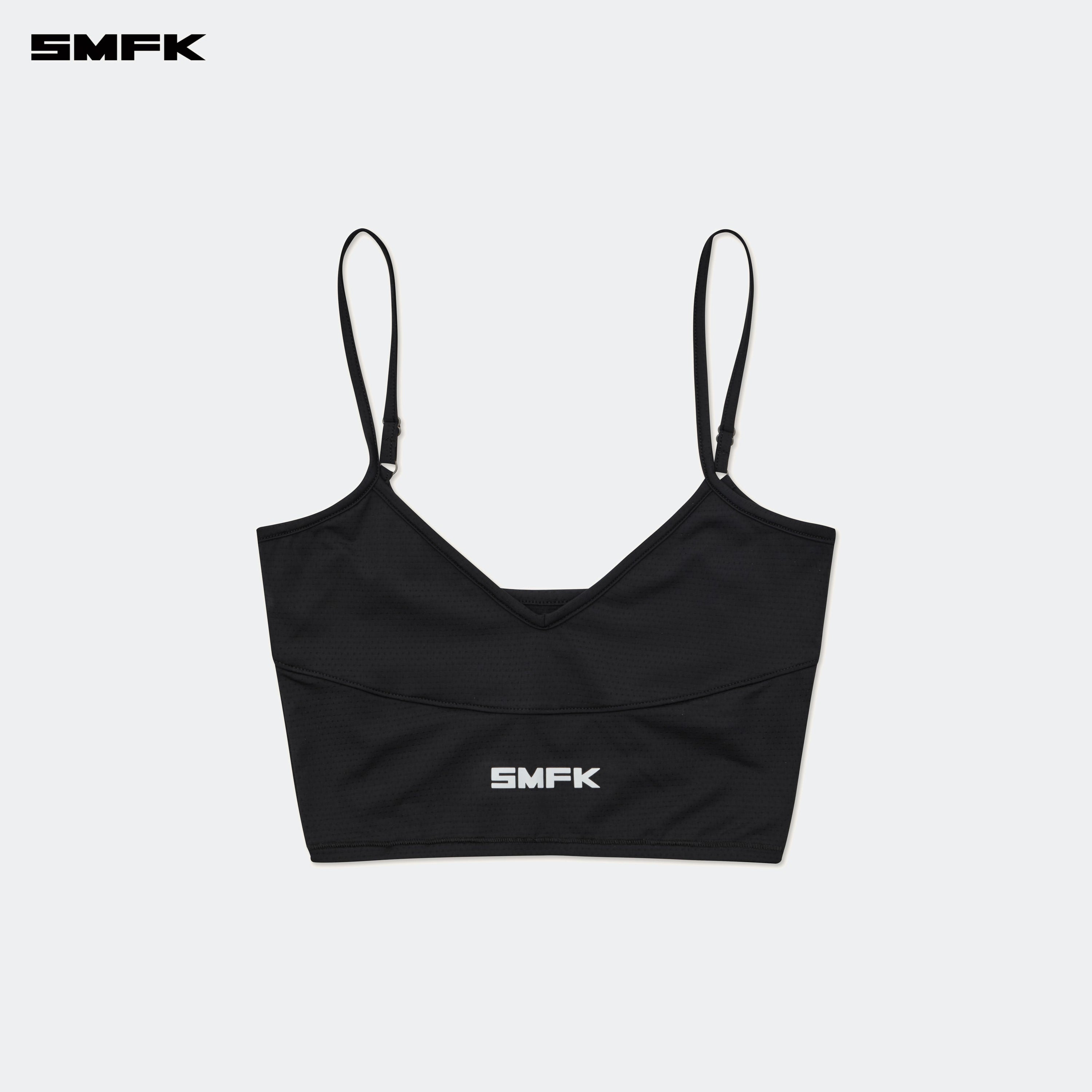 FUTURE X Extreme Sports Bra Strap Top Black - SMFK Official