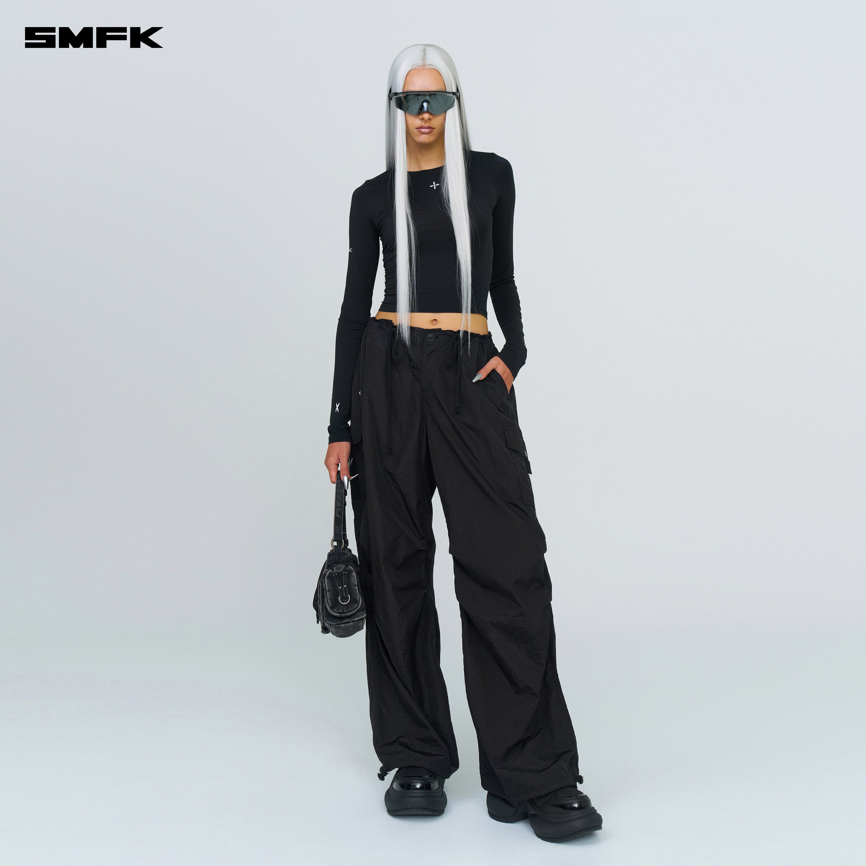 FUTURE X Extreme Sports Skin Top In Black - SMFK Official