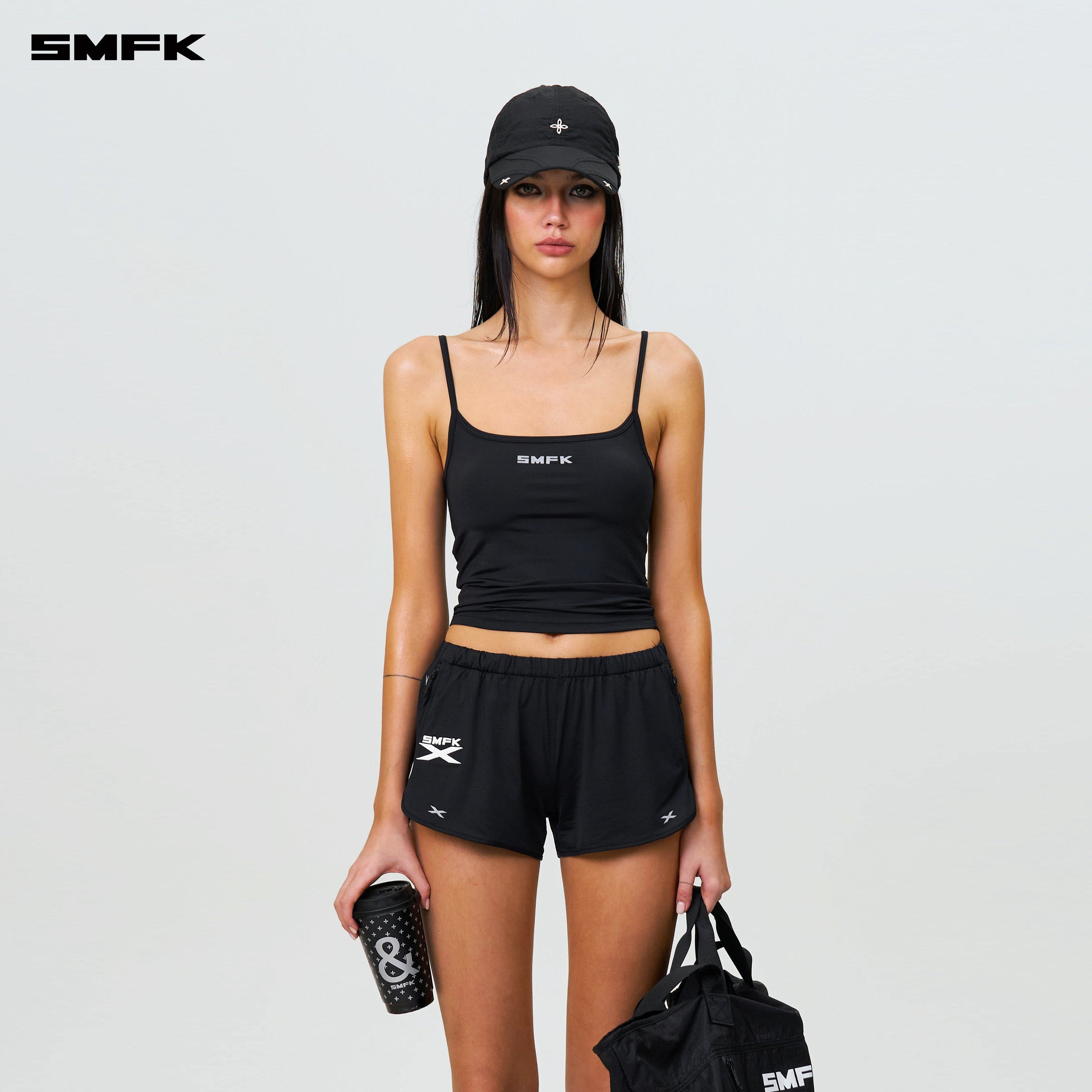 FUTURE X Extreme Sports Strap Top Black - SMFK Official