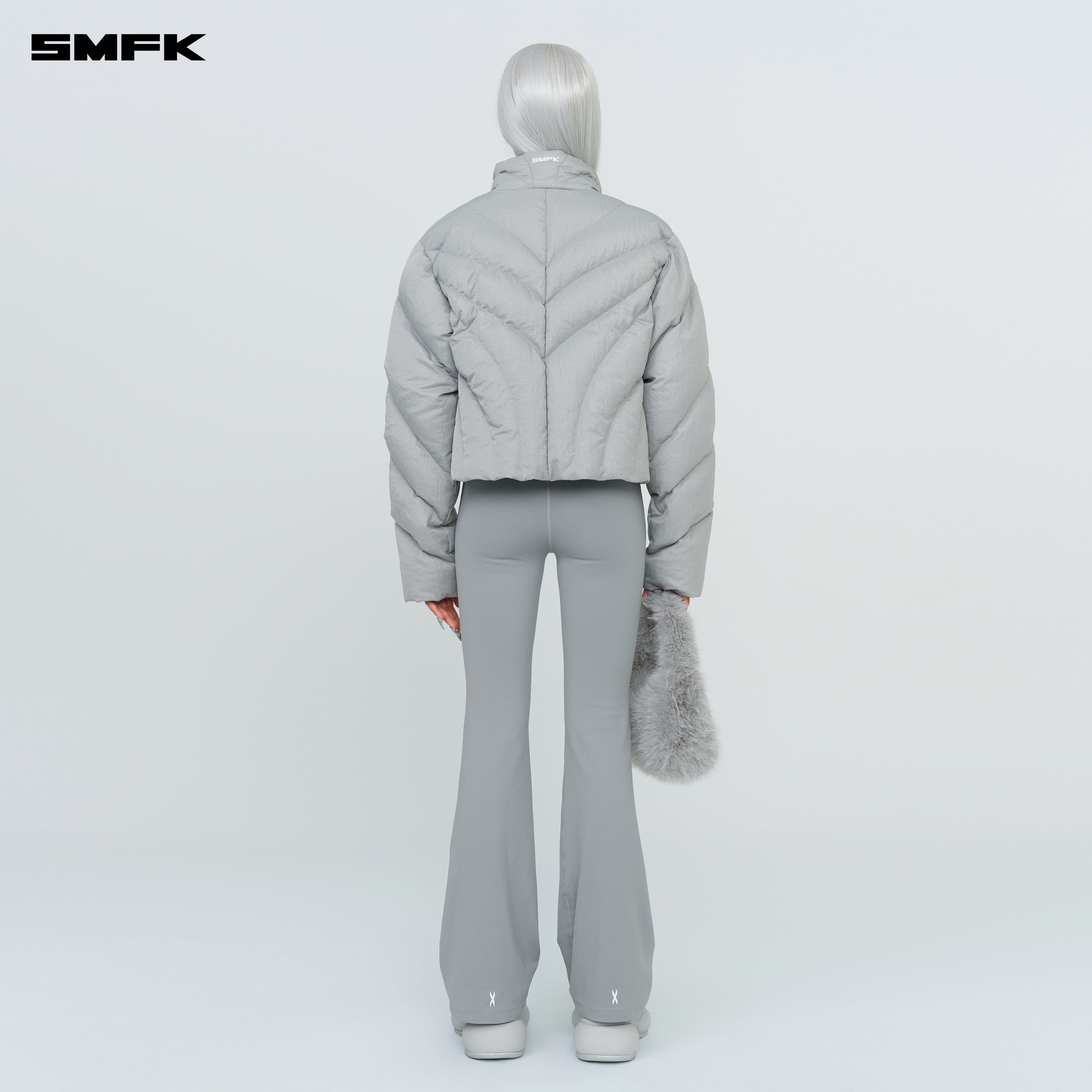 FUTURE X - Heat Shaping Flared Pants Gray - SMFK Official