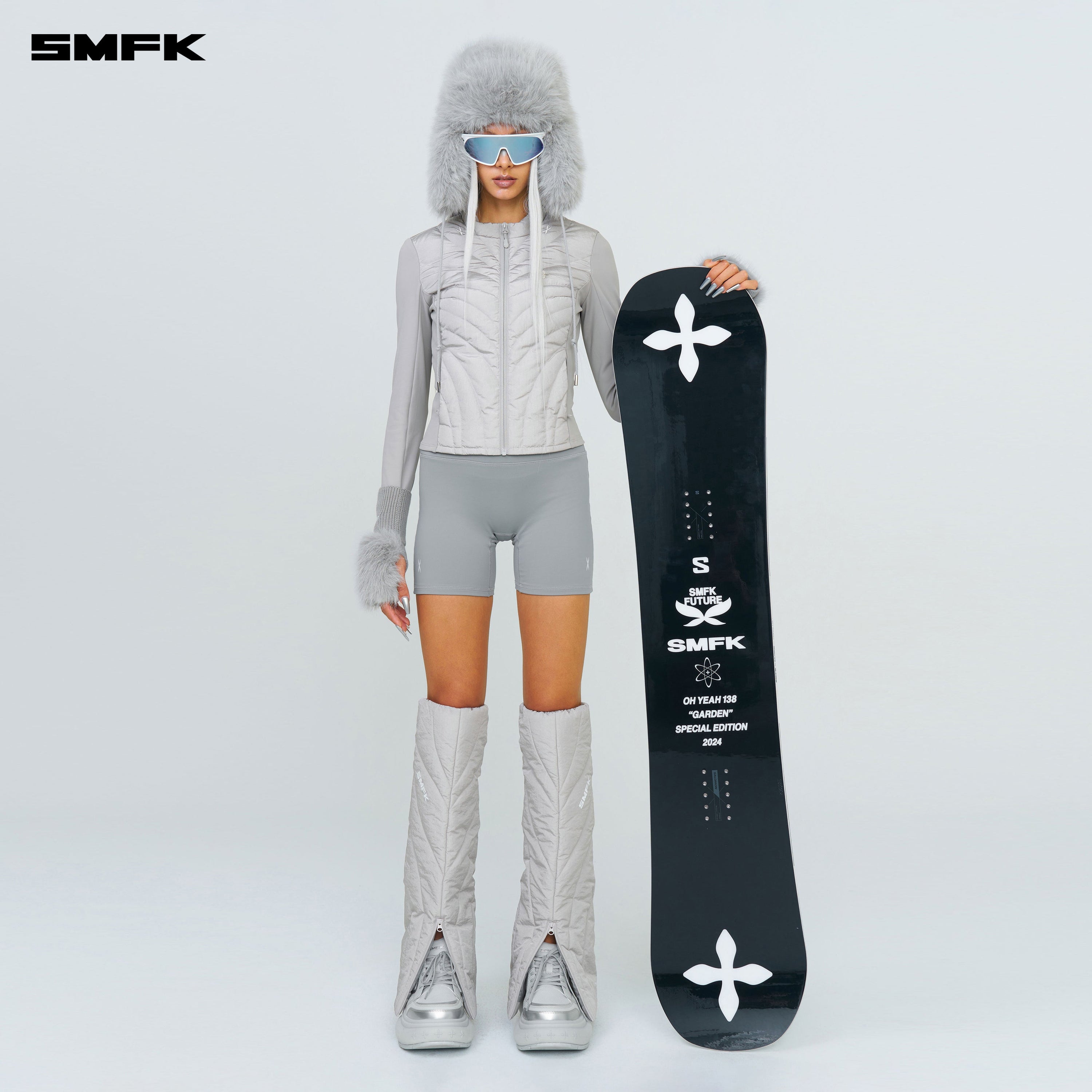 SMFK X SALOMON Snow Board OHYEAH BLACK GARDEN - SMFK Official