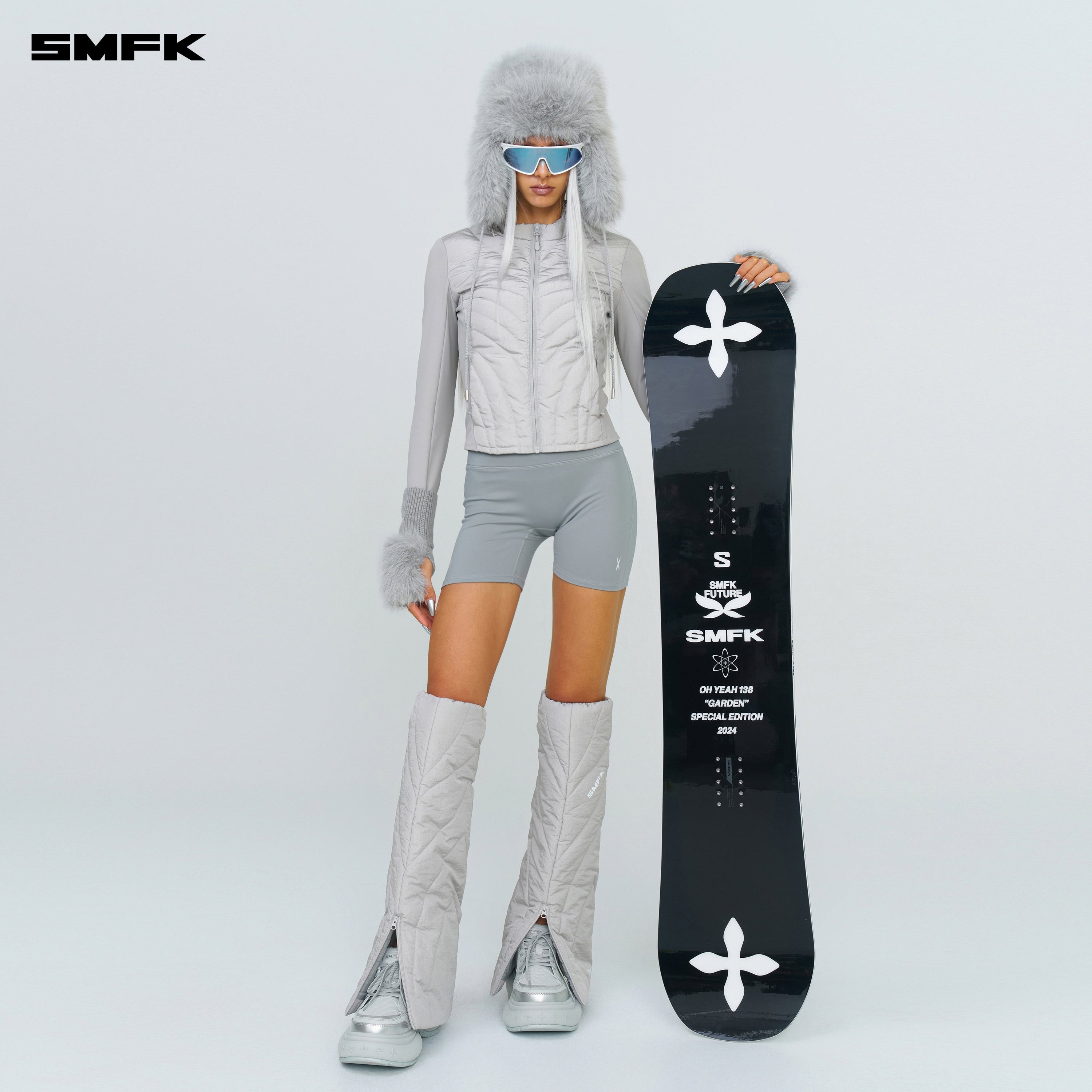 SMFK X SALOMON Snow Board OHYEAH BLACK GARDEN - SMFK Official