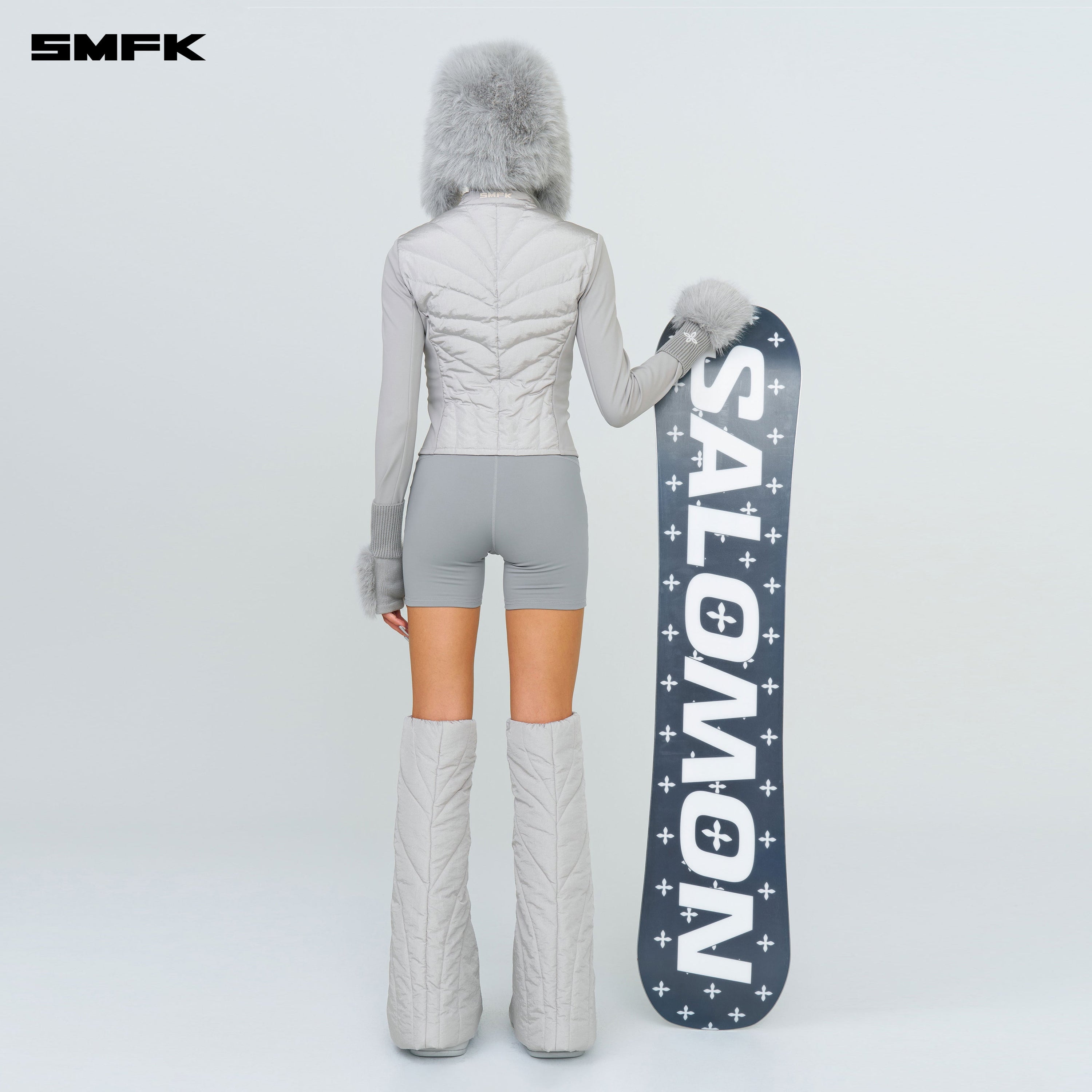 SMFK X SALOMON Snow Board OHYEAH BLACK GARDEN - SMFK Official