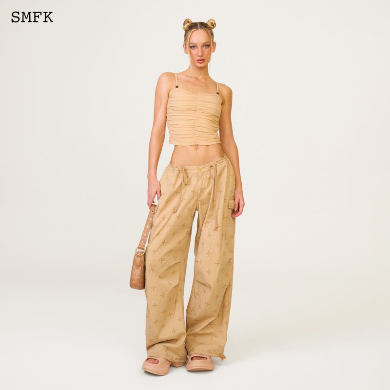 Temple Garden Hunting Cargo Pants Nude - SMFK Official