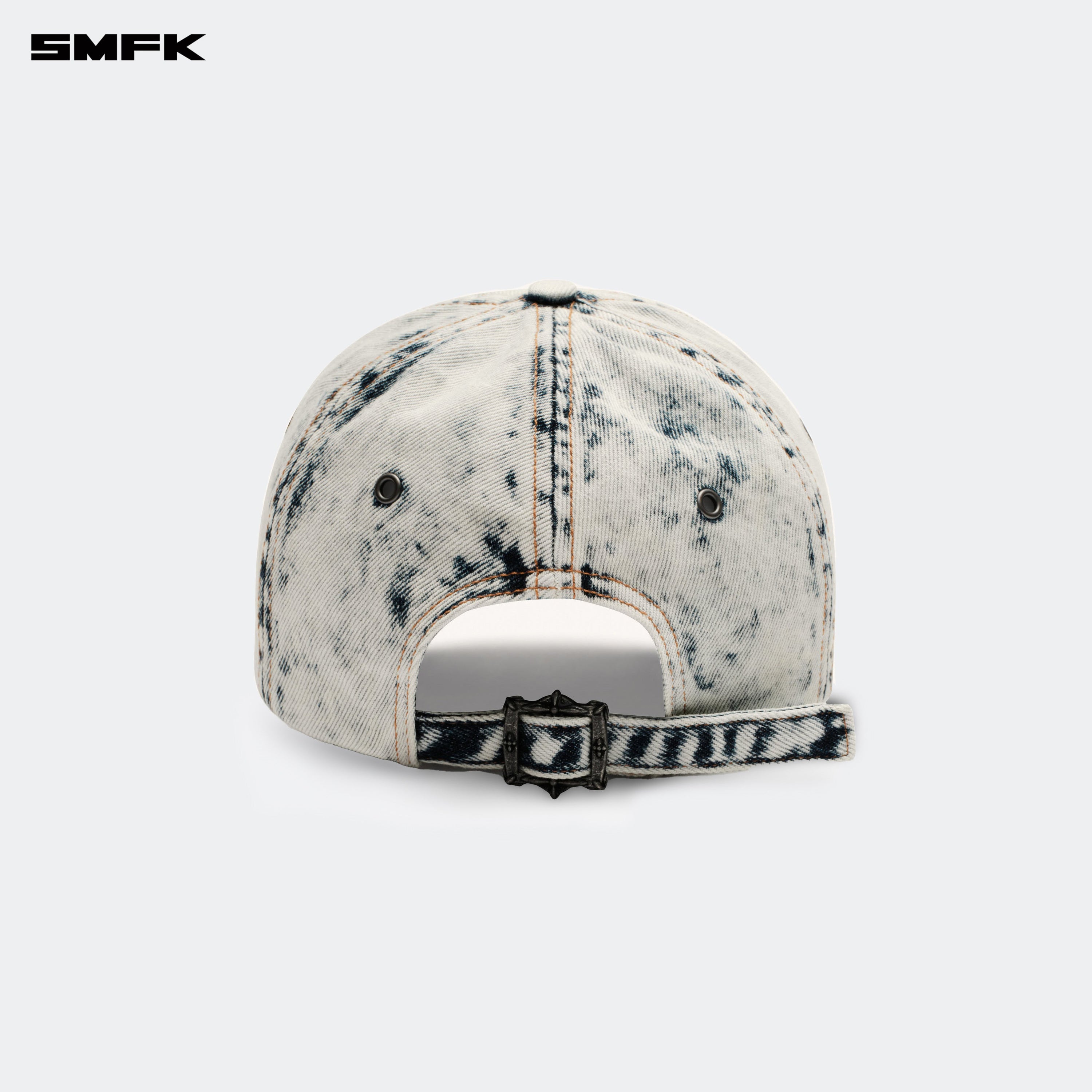 WildWorld Cross Denim Cream Baseball Cap - SMFK Official