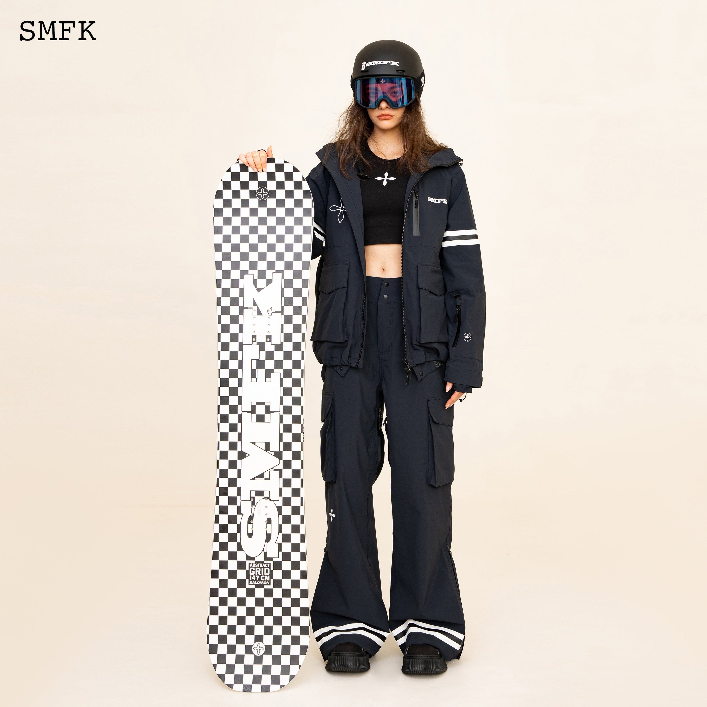(ABSTRACT) GRID-SMFK X SALOMON Snow Board - SMFK Official