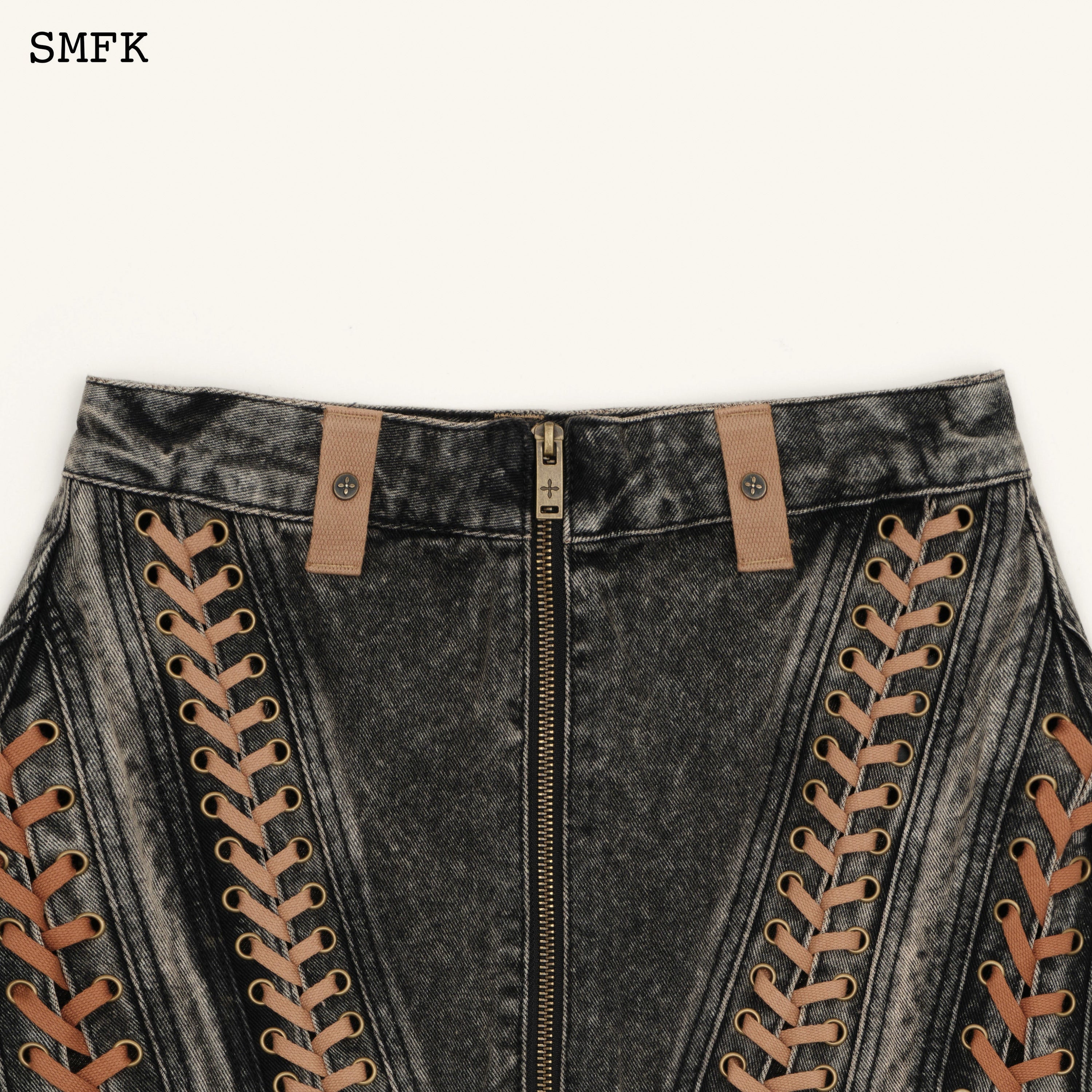 Ancient Myth Cobra Braid Workwear Mini Skirt - SMFK Official