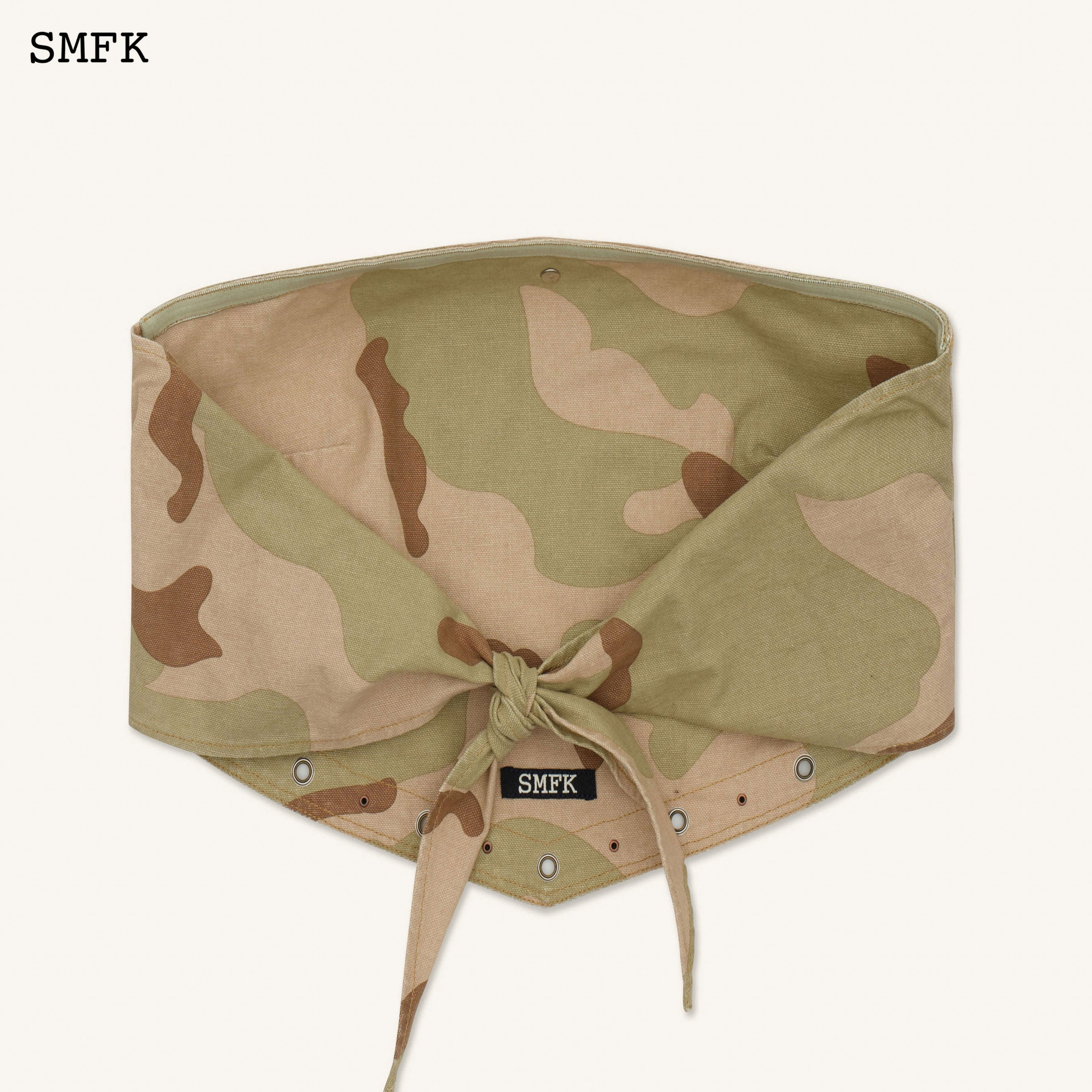 Ancient Myth Desert Camouflage Bandeau Tube Top - SMFK Official