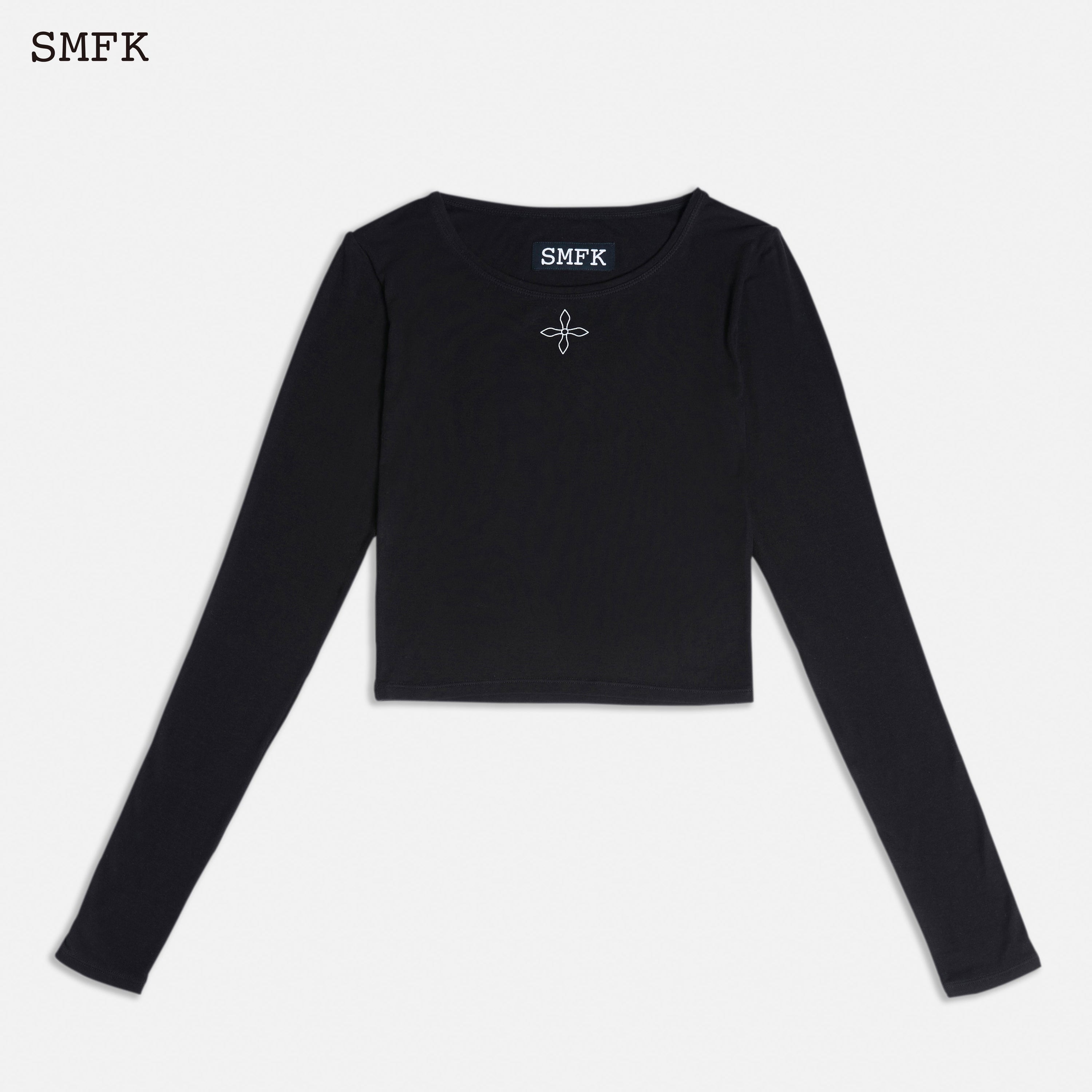 Black Night Flower Dance Wool Sweater - SMFK Official