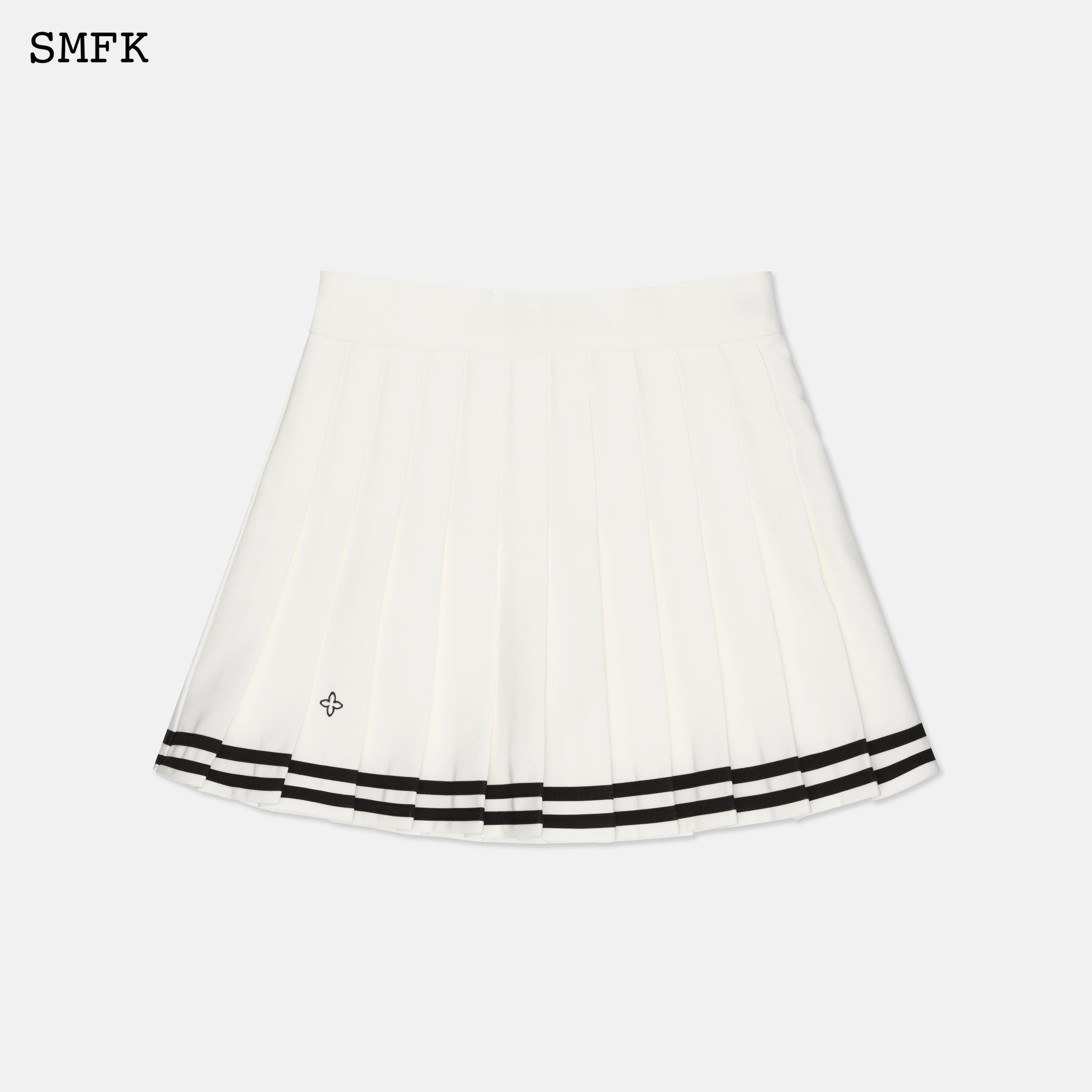 Compass Academy White Pleated Skirt - SMFK Official