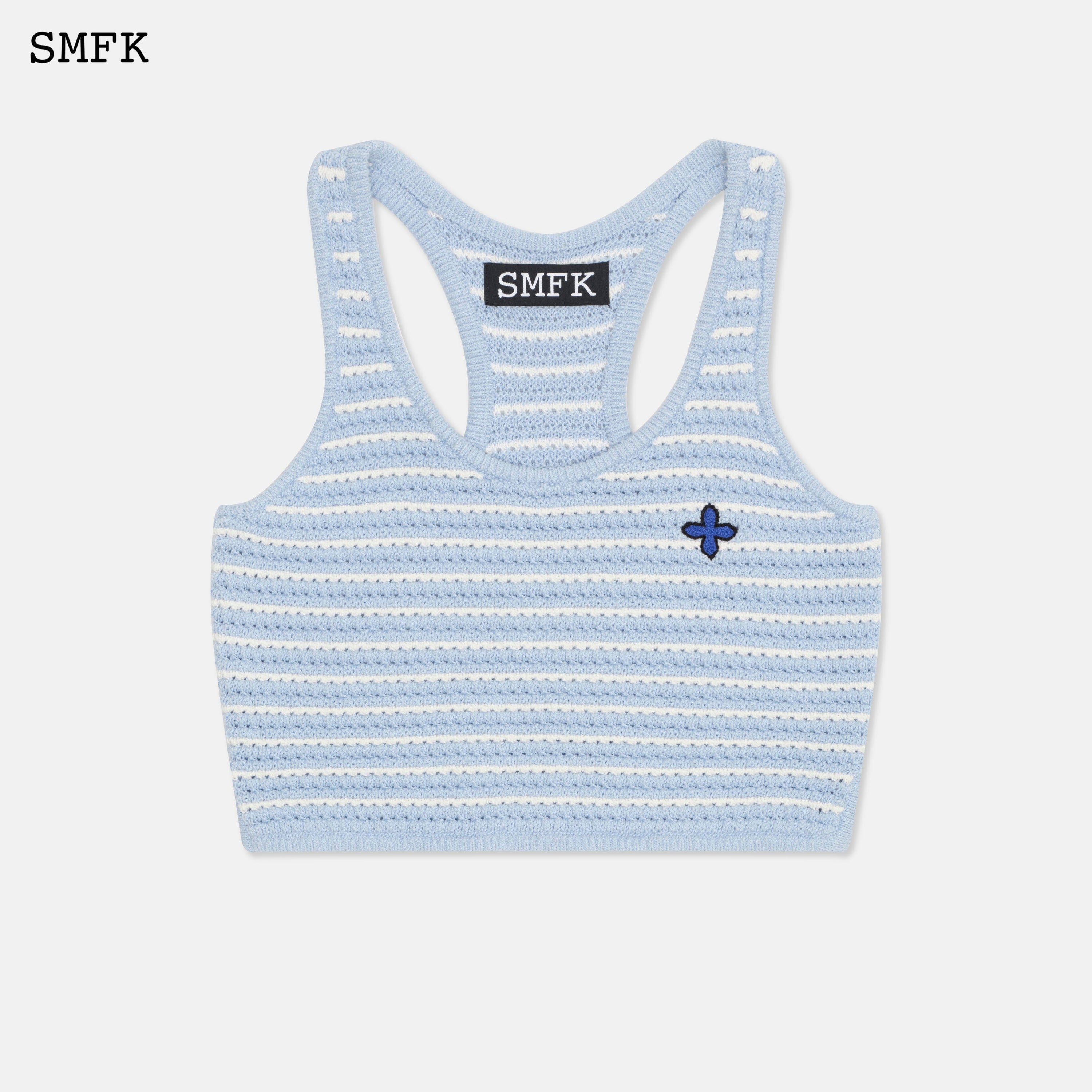 Compass Blue Stripe Vest - SMFK Official