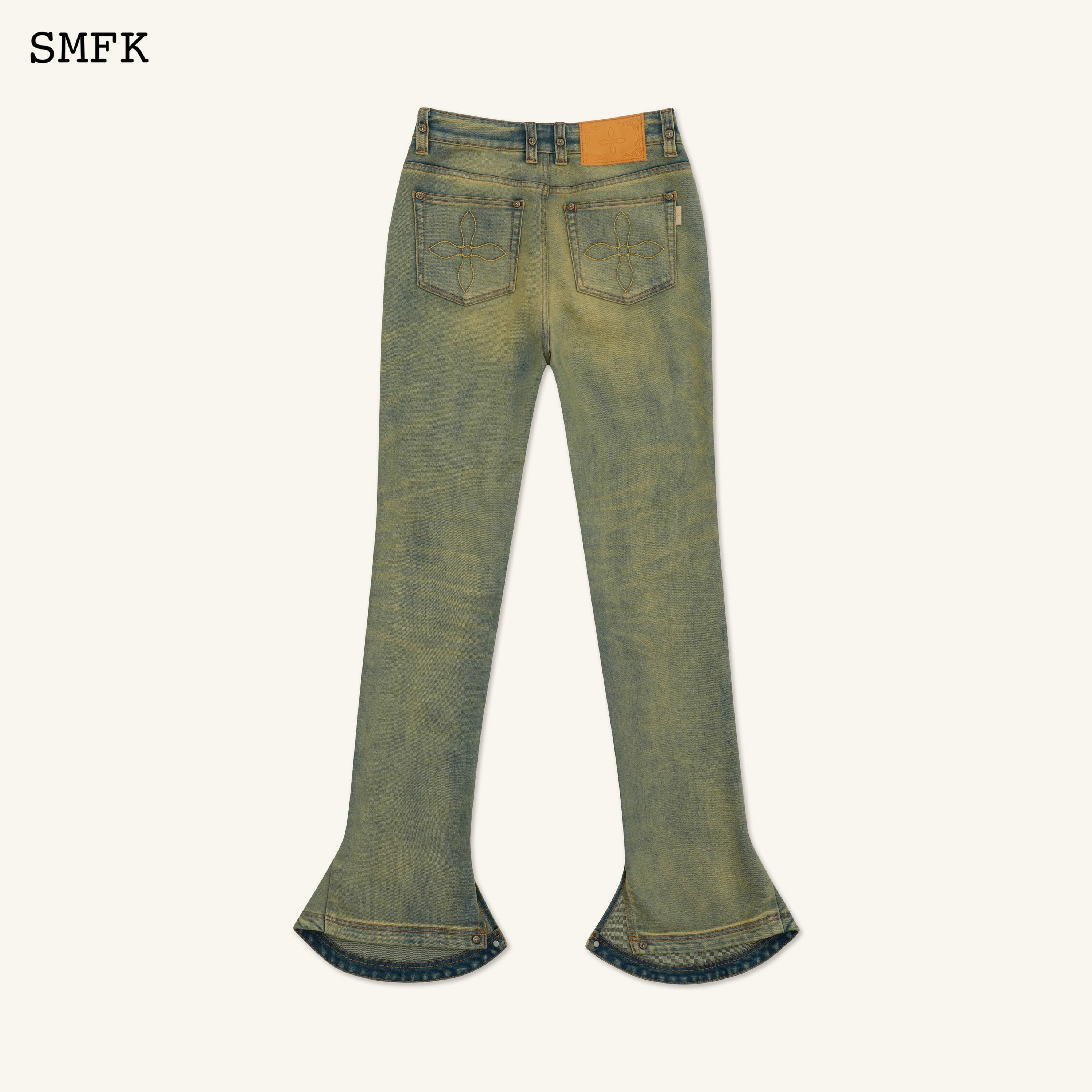 Compass Classic Horseshoe Flared Jeans Cheese - SMFK Official