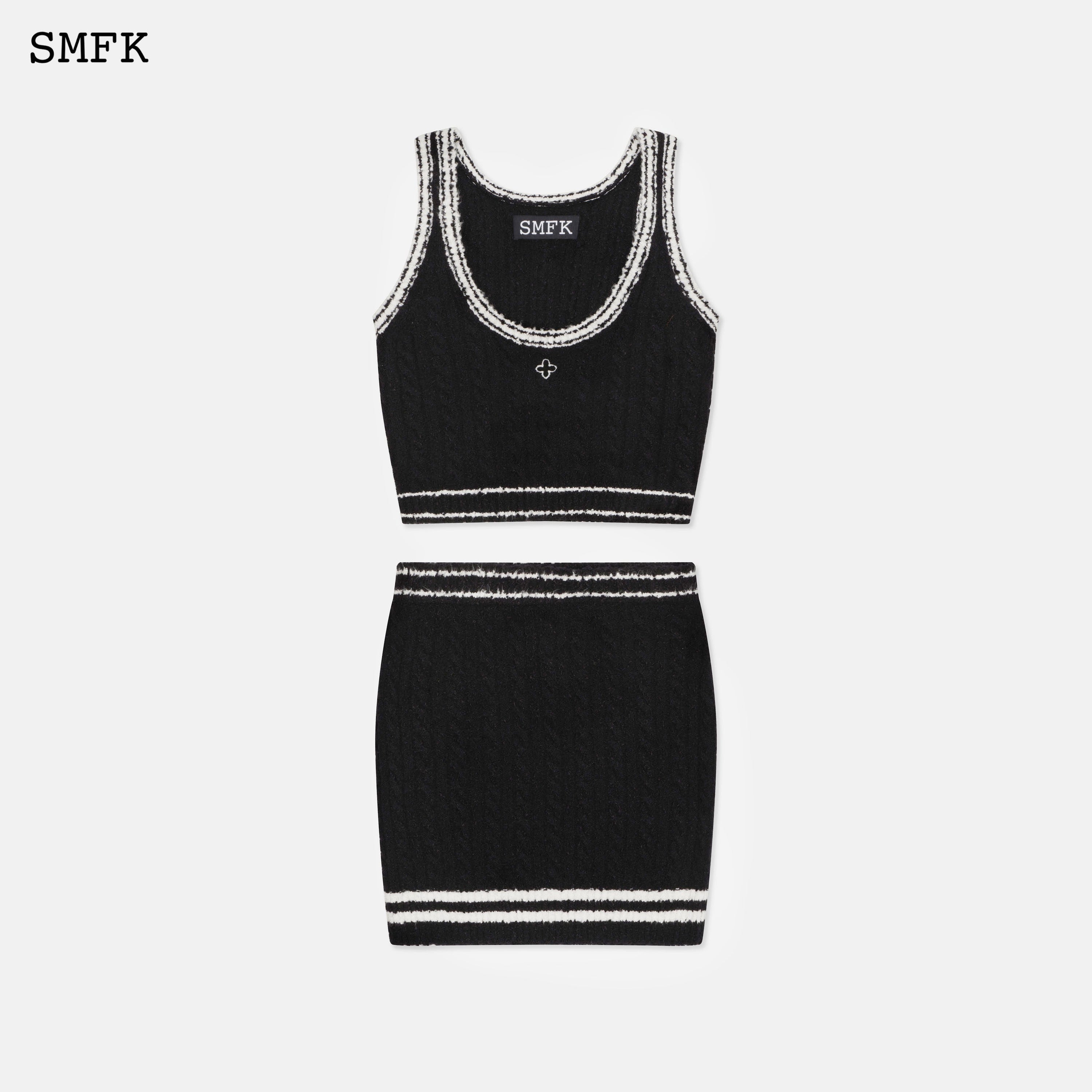 Compass Classical Black Knitted Set - SMFK Official