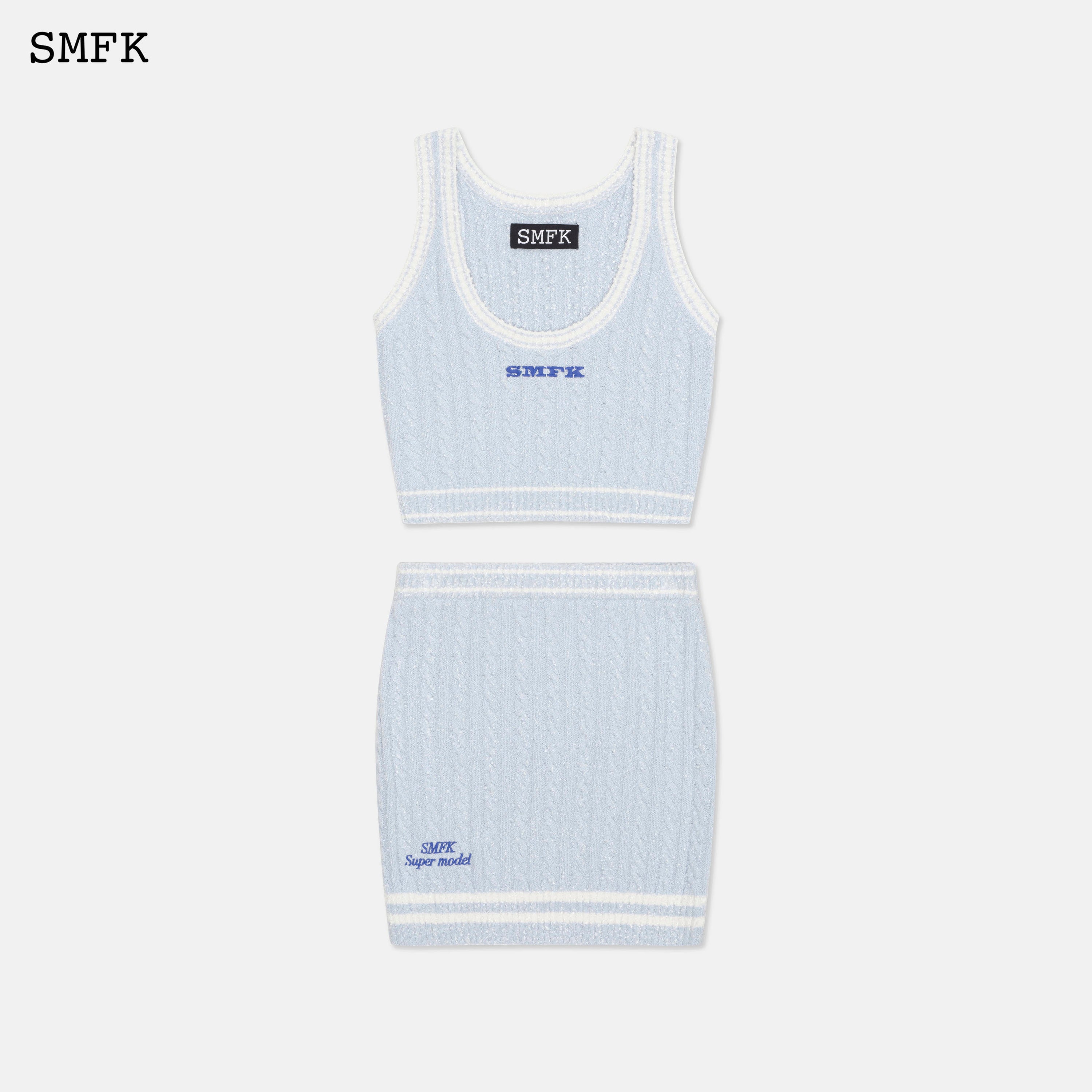 Compass Classical Blue Knitted Set - SMFK Official