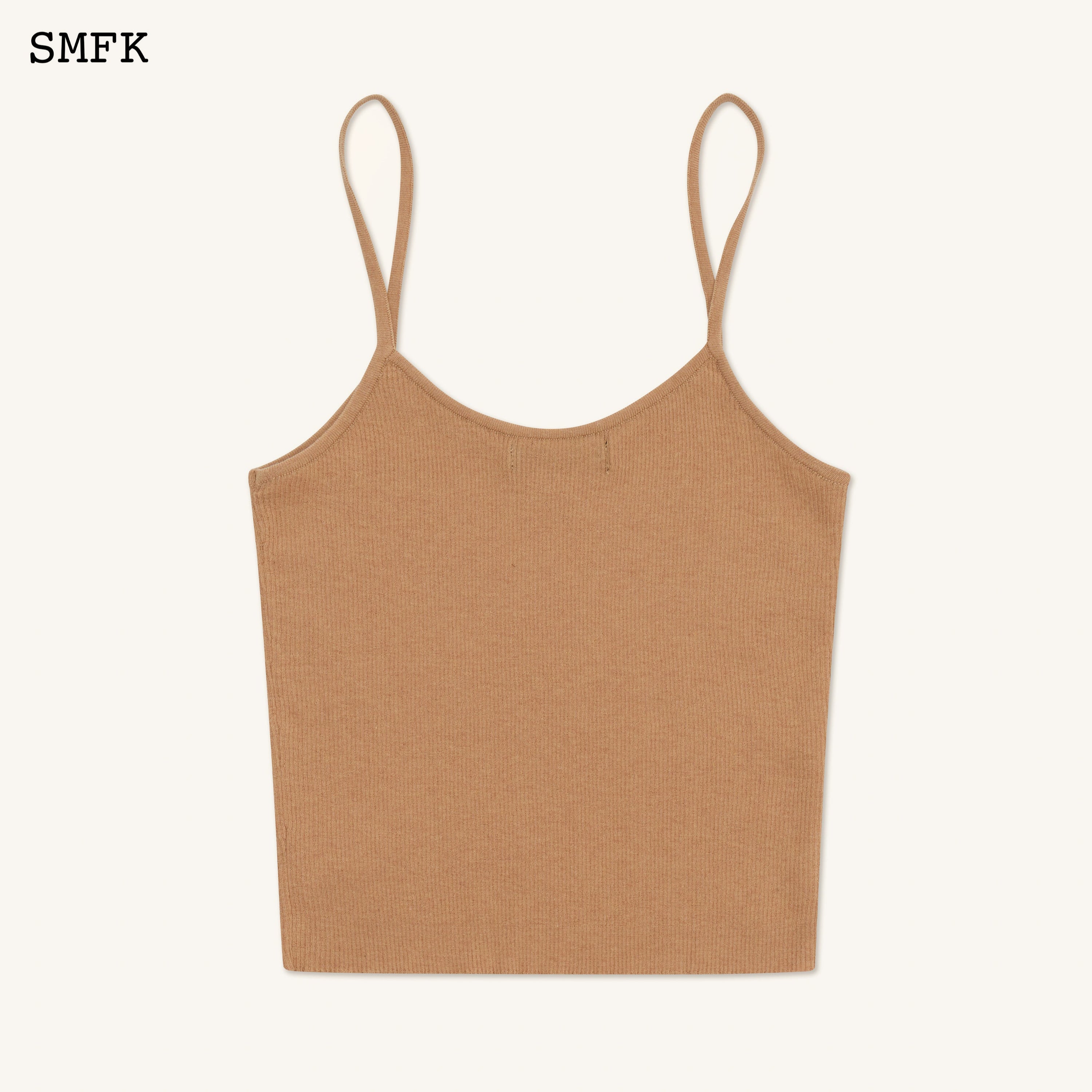 Compass Cross Classic Knitted Vest Top Nude - SMFK Official
