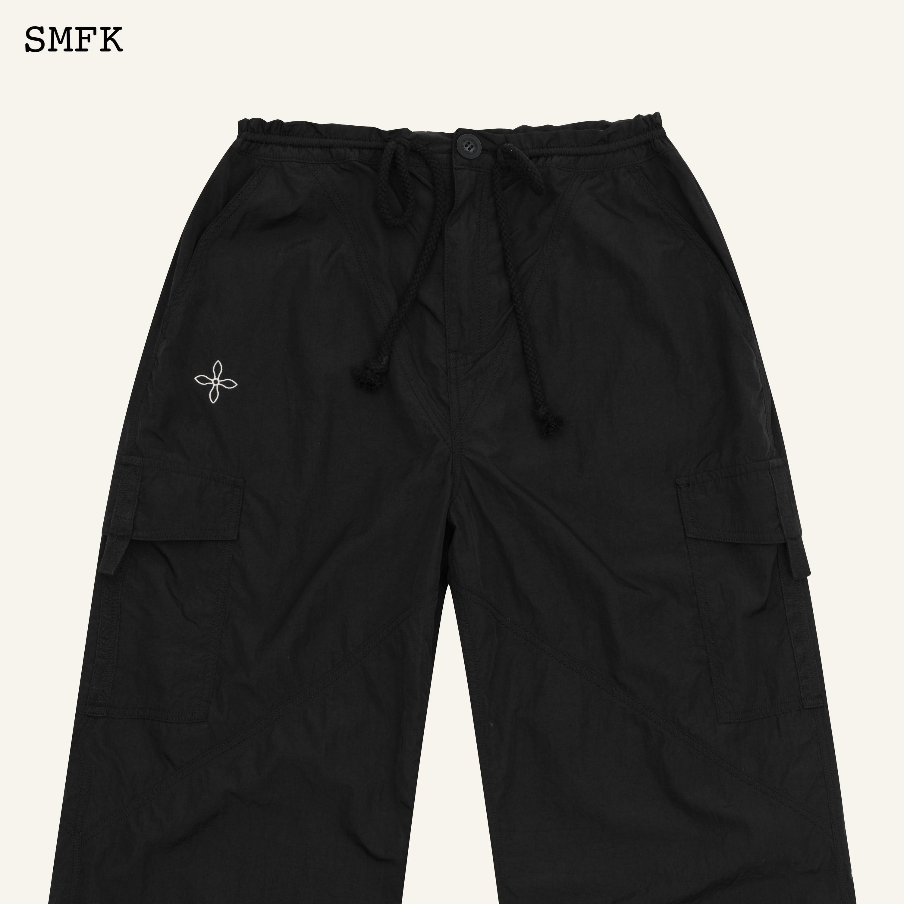 Compass Cross Classic Paratrooper Pants In Black - SMFK Official