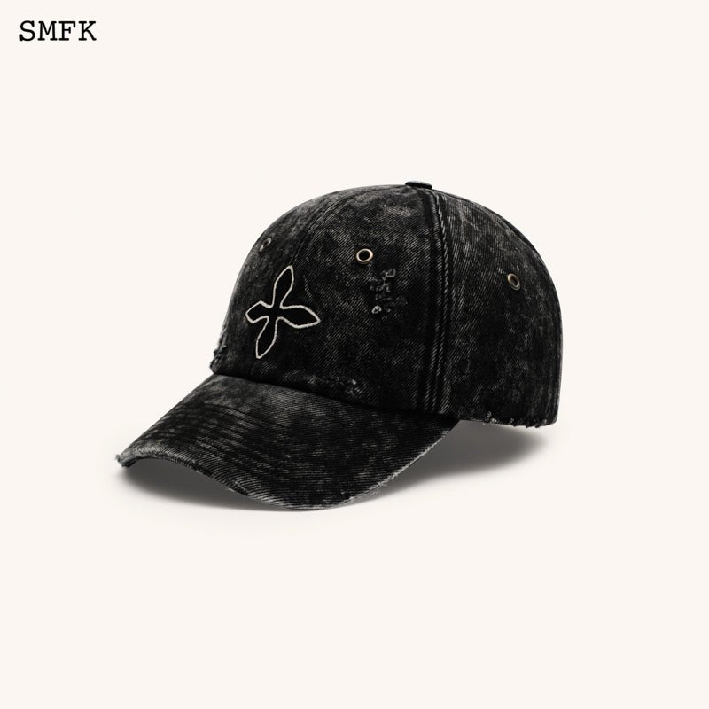 コンパスクロスデニムベースボールキャップ – SMFK Official