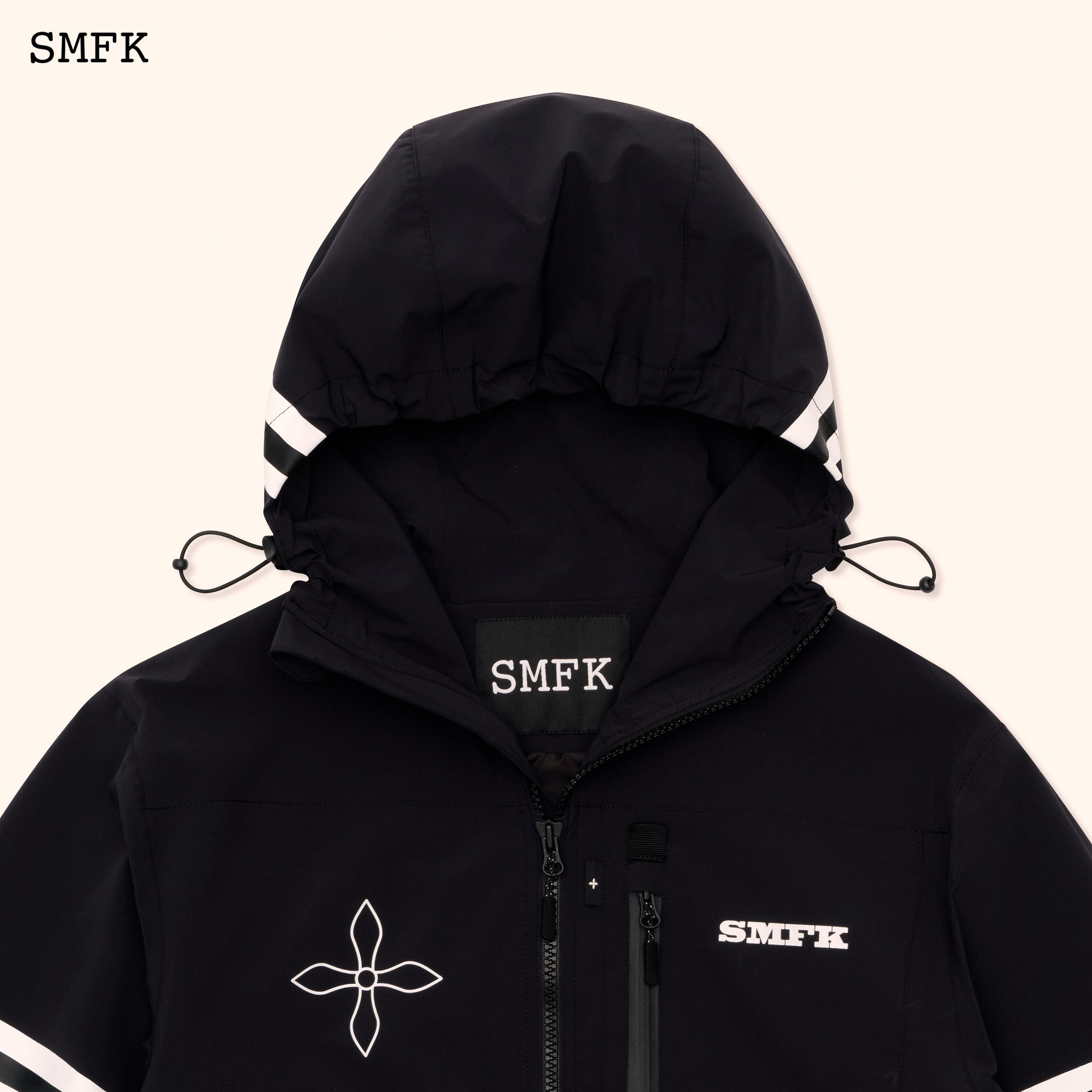 Compass Cross DNA Ski Snow Jacket In Black - SMFK Official