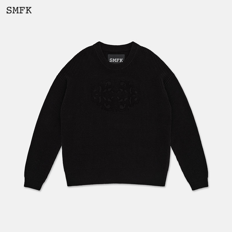 Compass Maze Knit Sweatshirt - SMFK Official