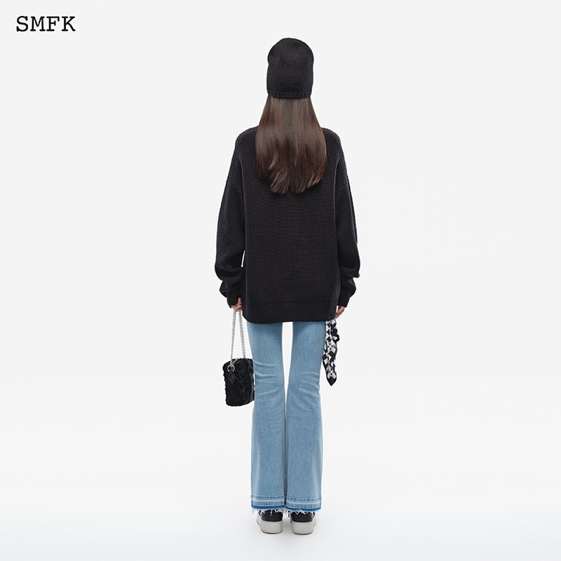 Compass Maze Knit Sweatshirt - SMFK Official