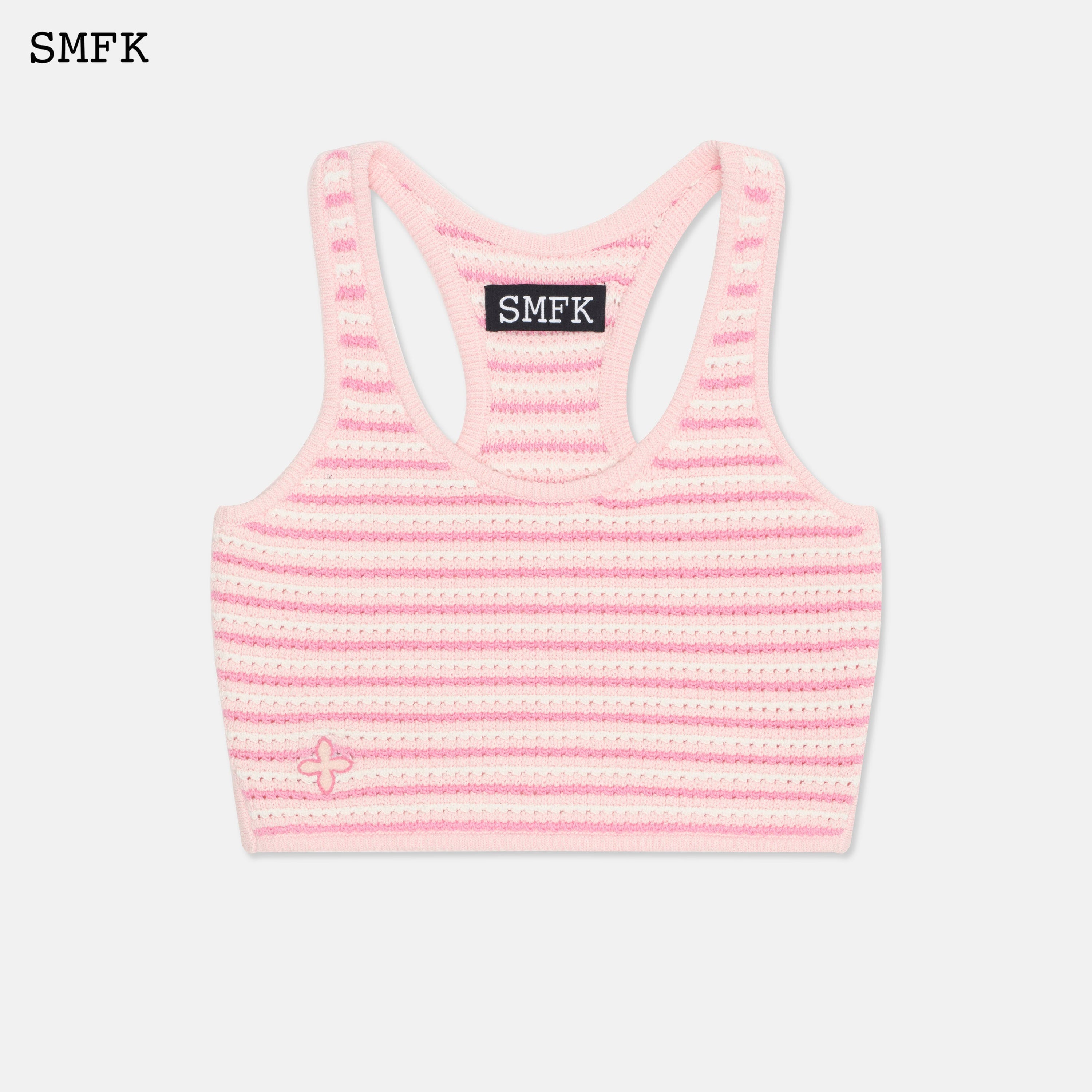 Compass Pink Stripe Vest - SMFK Official