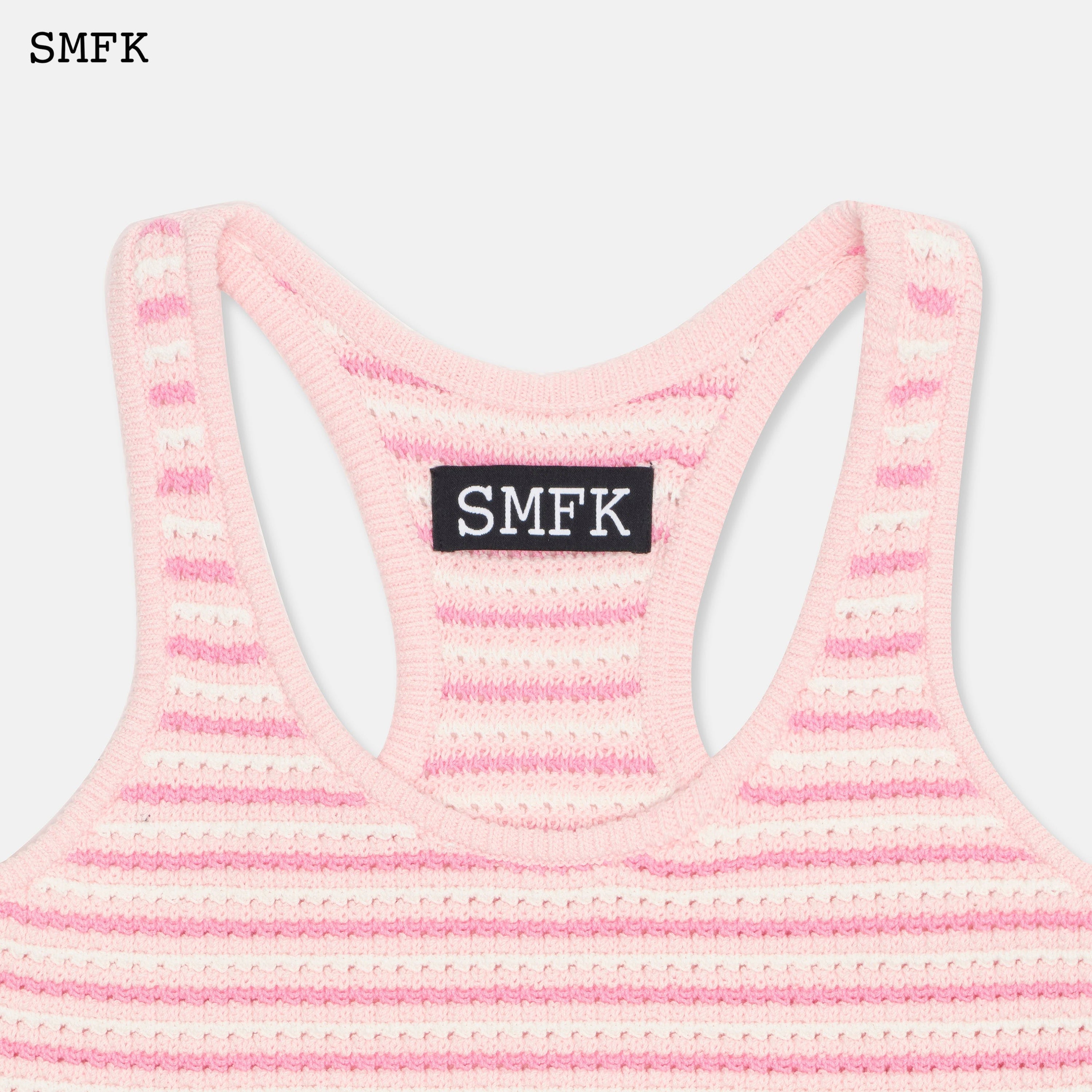 Compass Pink Stripe Vest - SMFK Official