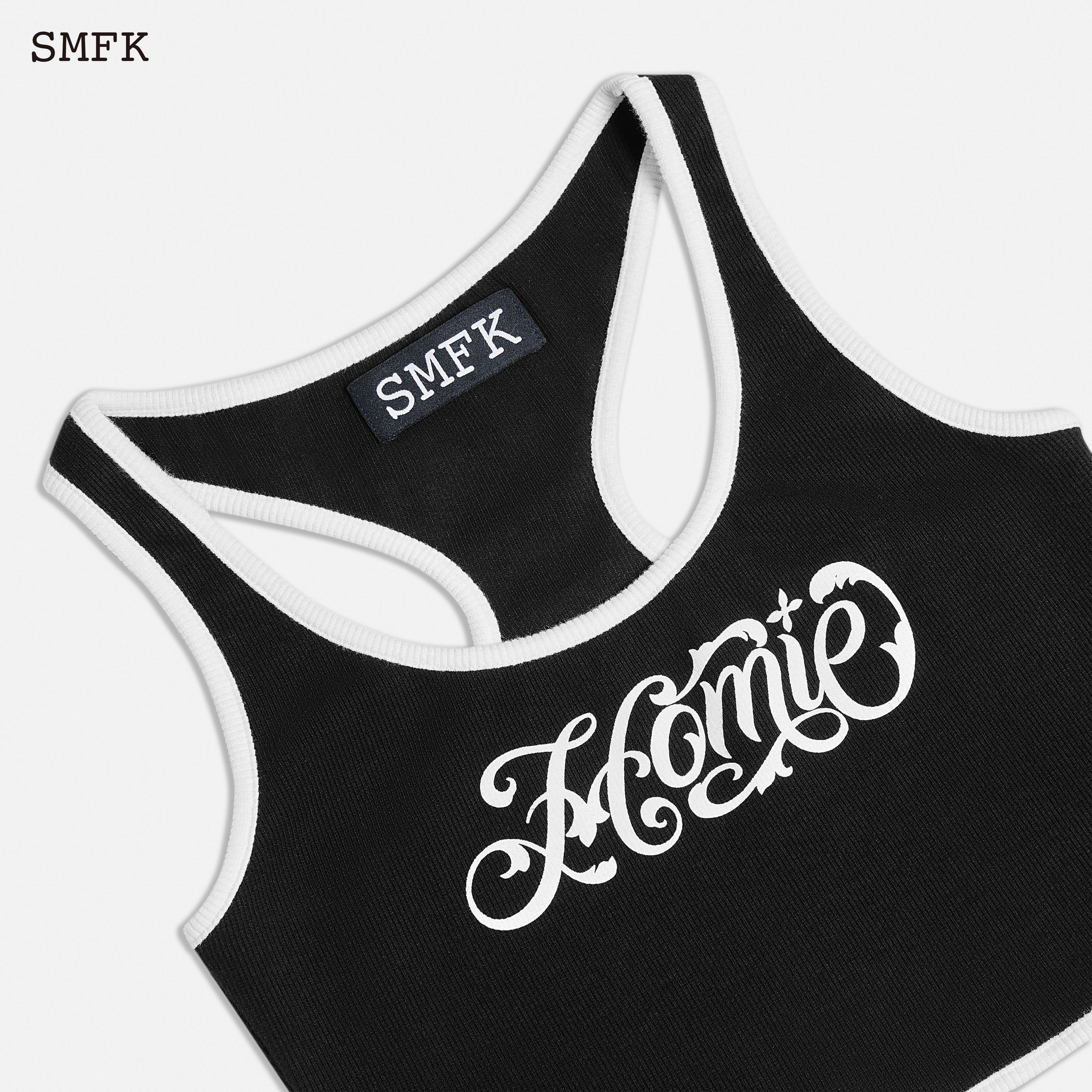 Compass Retro Sports Undershirt Black - SMFK Official