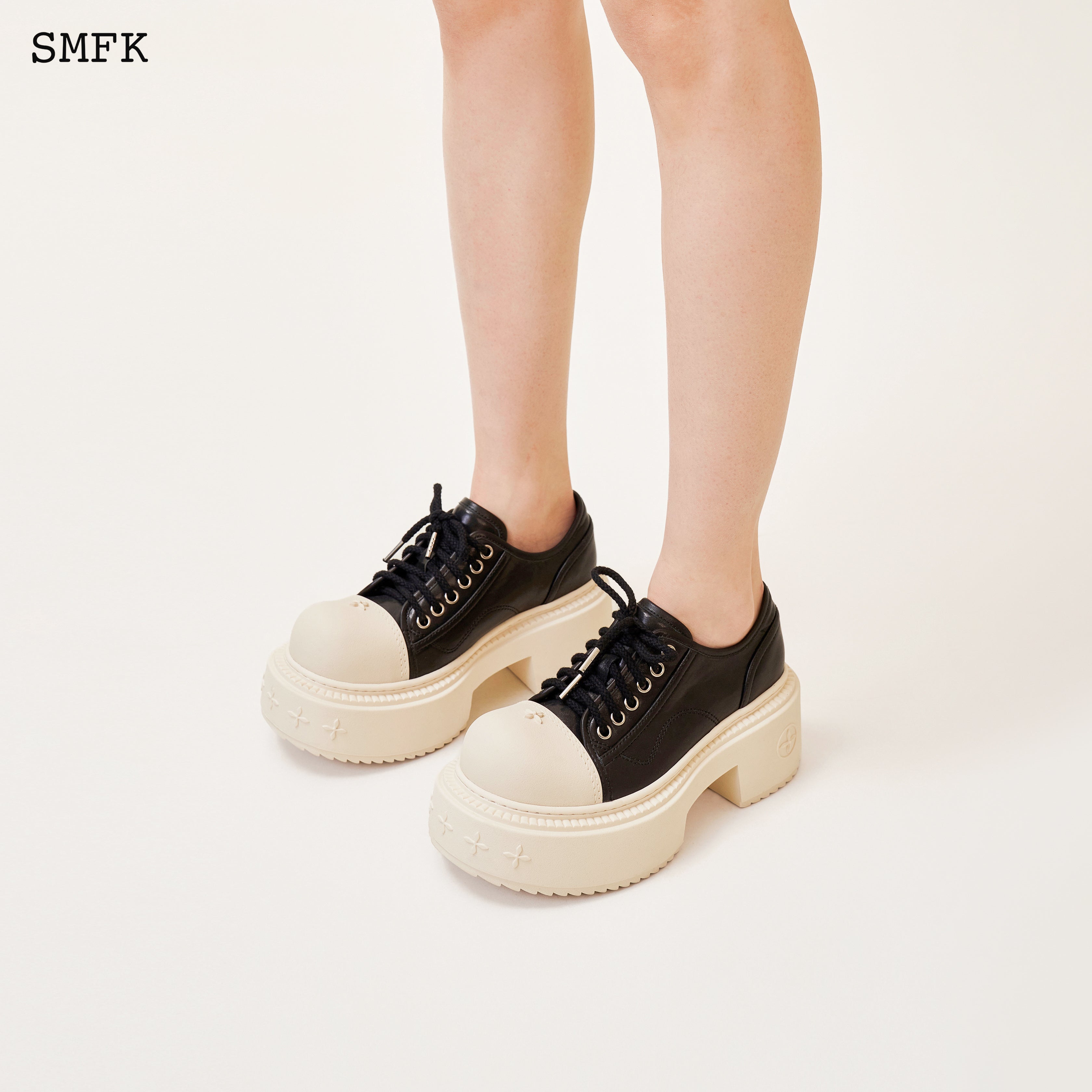 2024✨極厚底✨SMFK コンパスライダー ロートップ ブーツ/スニーカー