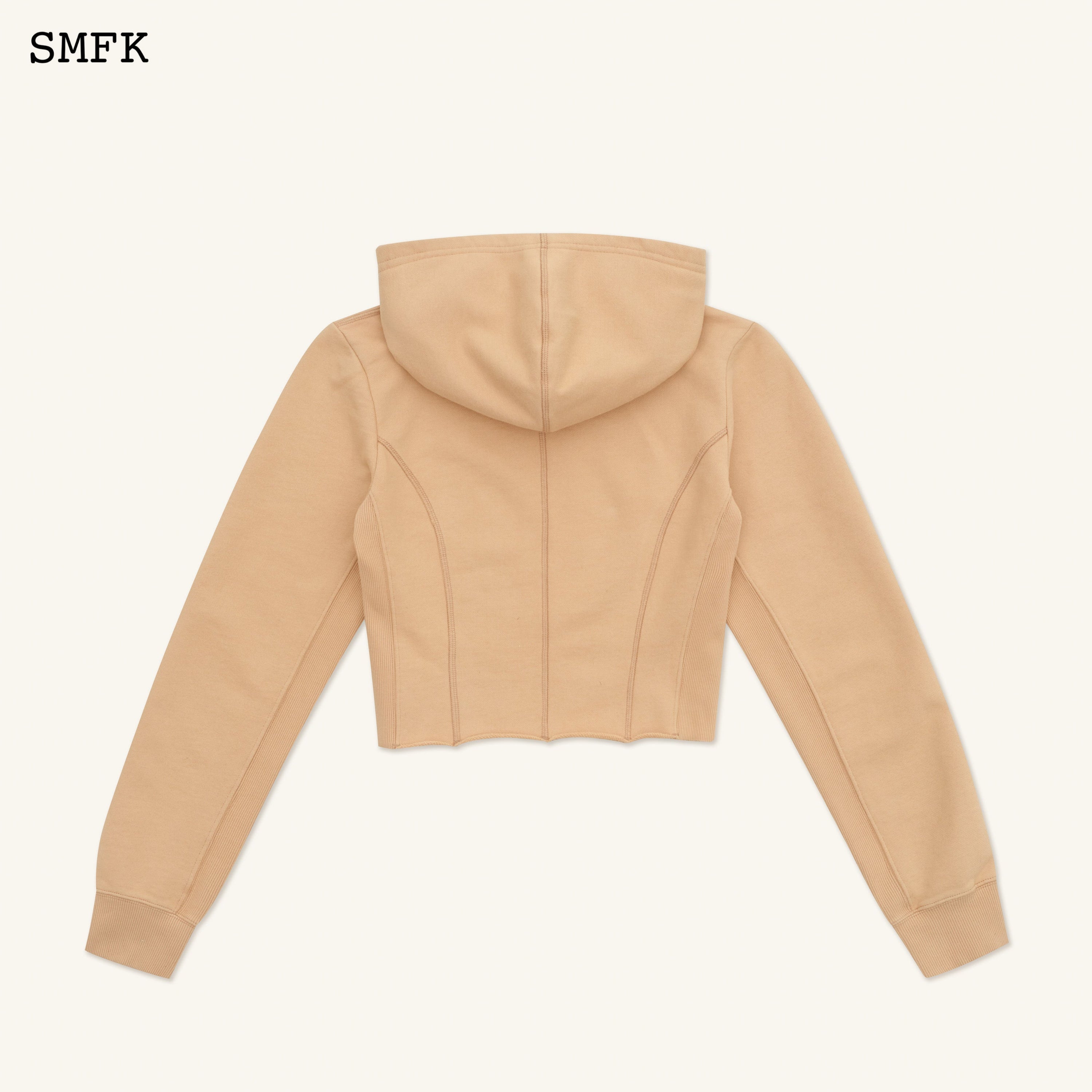 Compass Rove Stray Slim-Fit Hoodie In Sand - SMFK Official