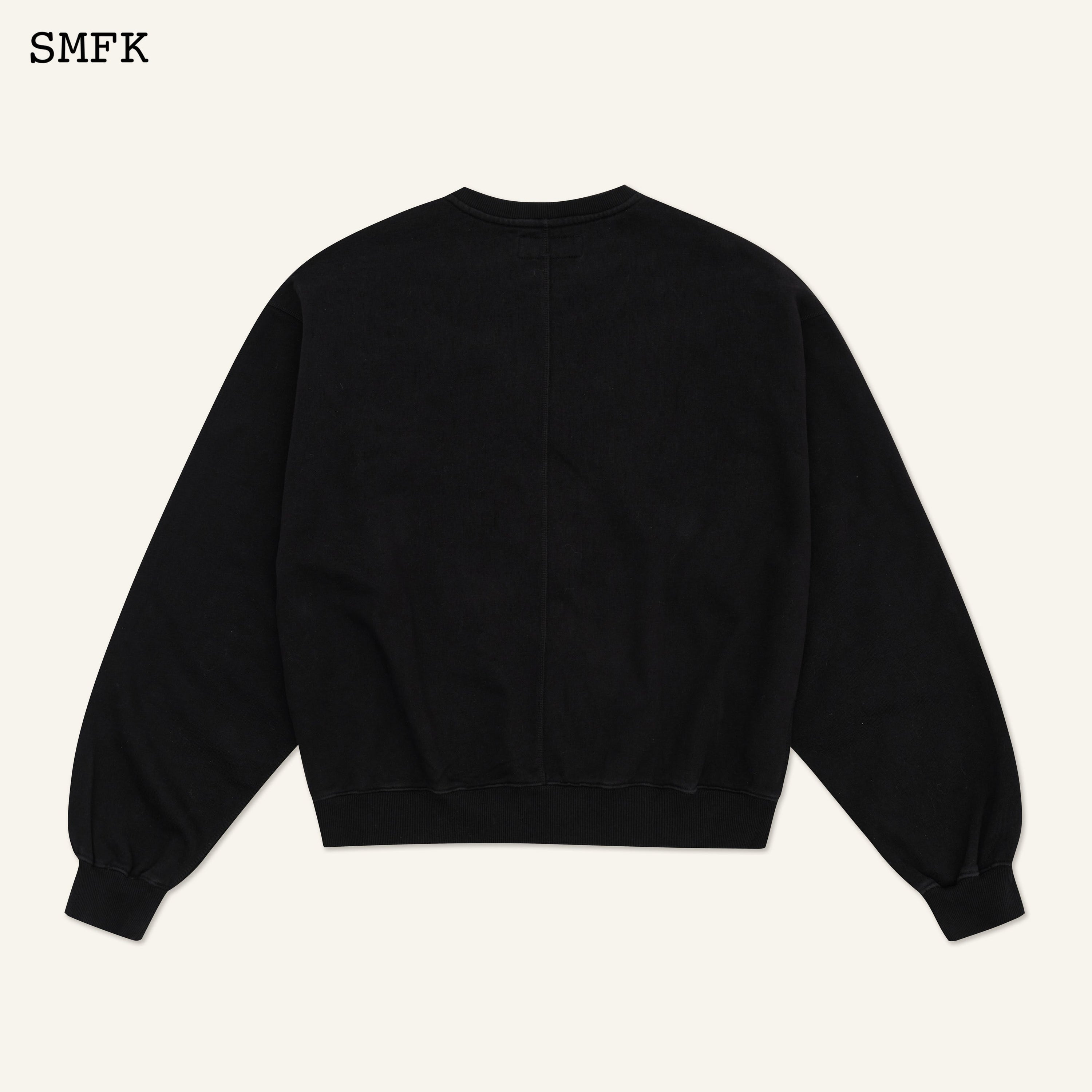 Compass Star Garden Classic Sports Black Sweatshirt - SMFK Official