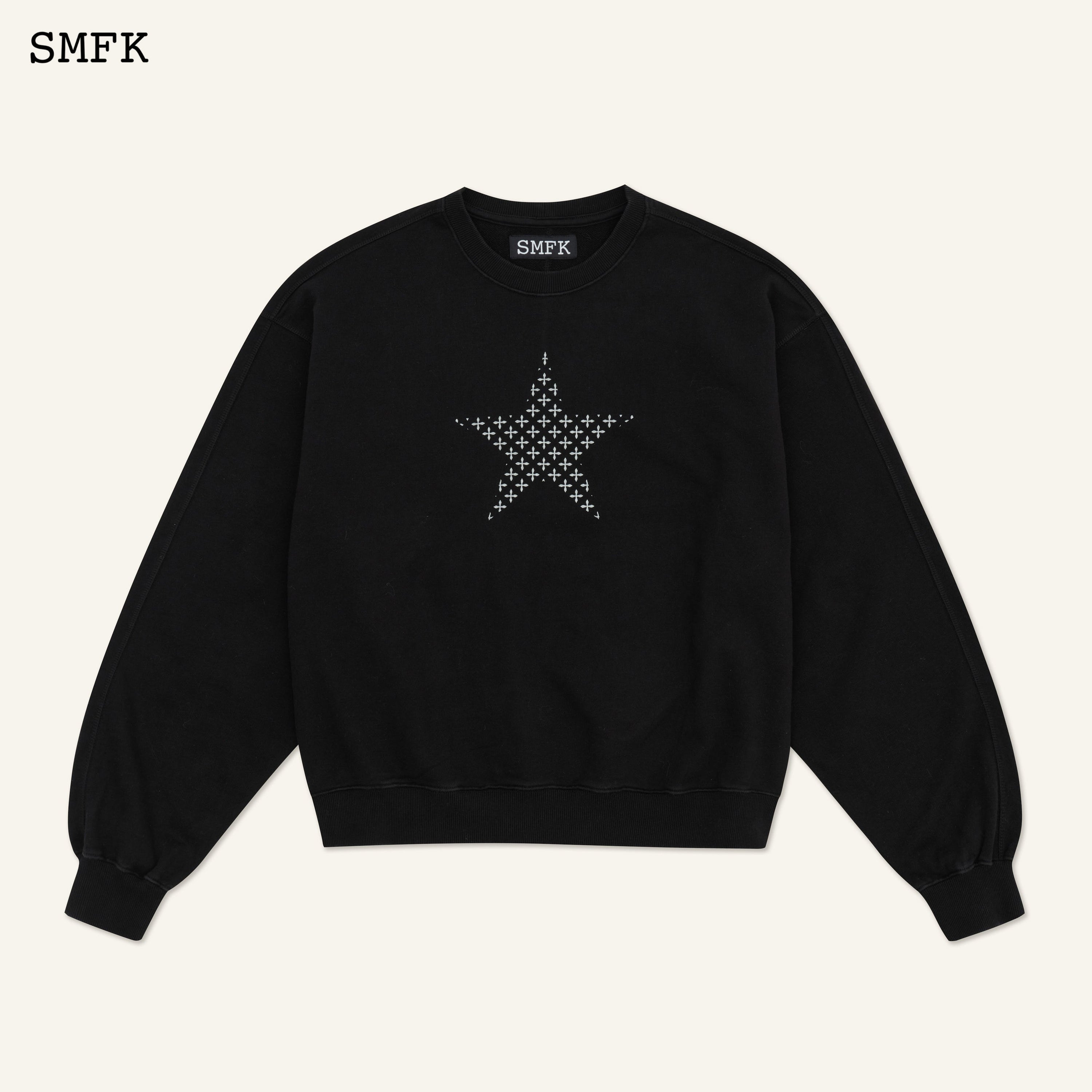 Compass Star Garden Classic Sports Black Sweatshirt - SMFK Official