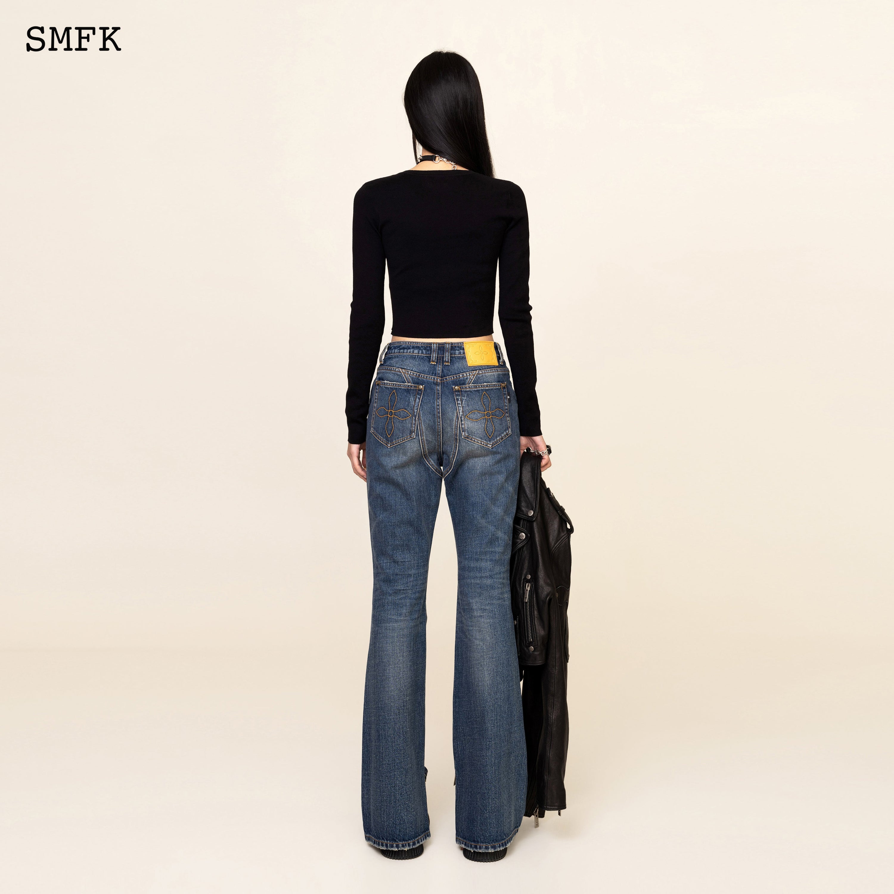 Compass Tarpan Classic Flared Jeans Retro Blue - SMFK Official