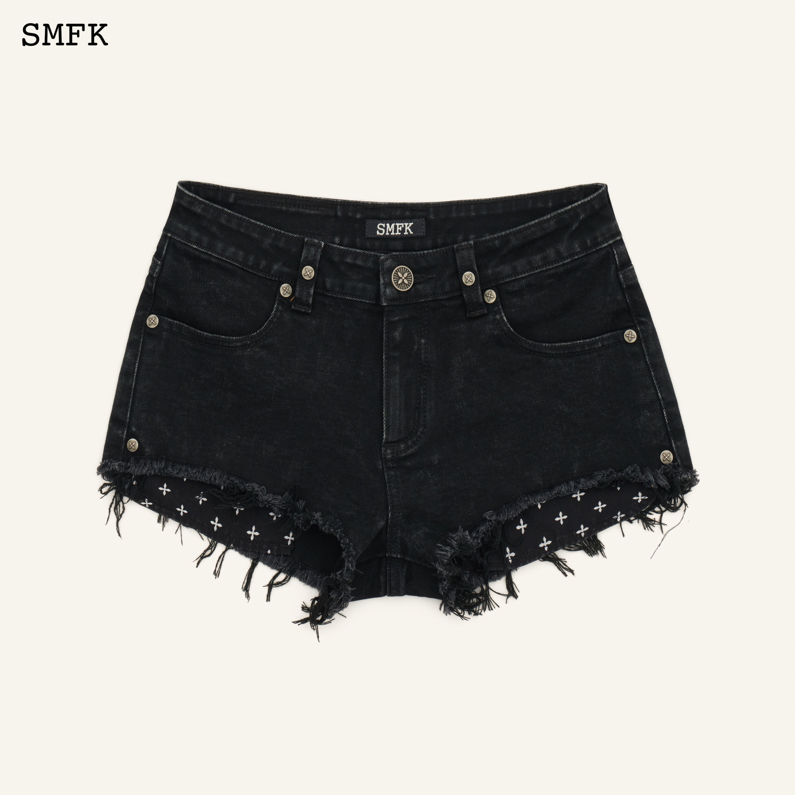 Orders short jeans black