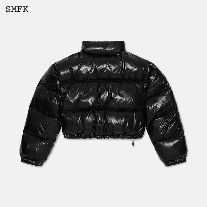 Compass Vintage Short Body Down Jacket | SMFK Official