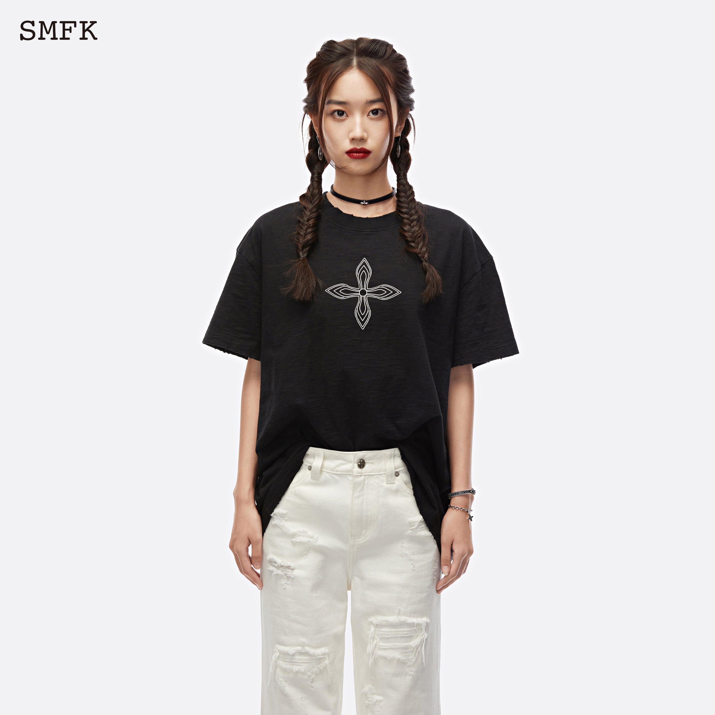 Compass vintage Wide Body Tee - SMFK Official