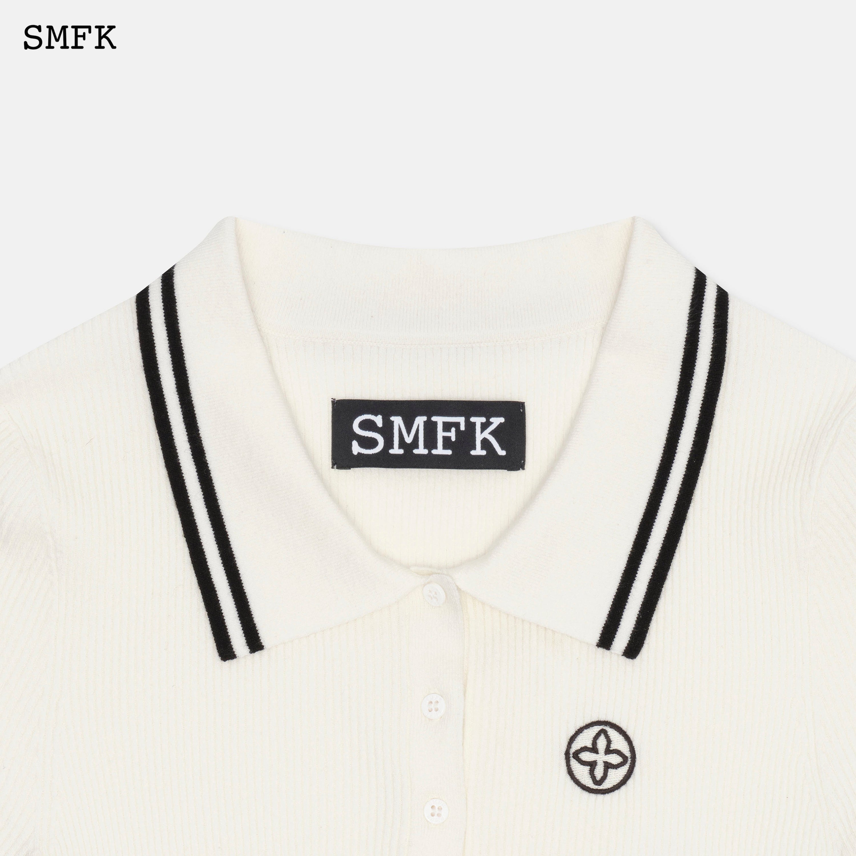 Compass White Polo - SMFK Official