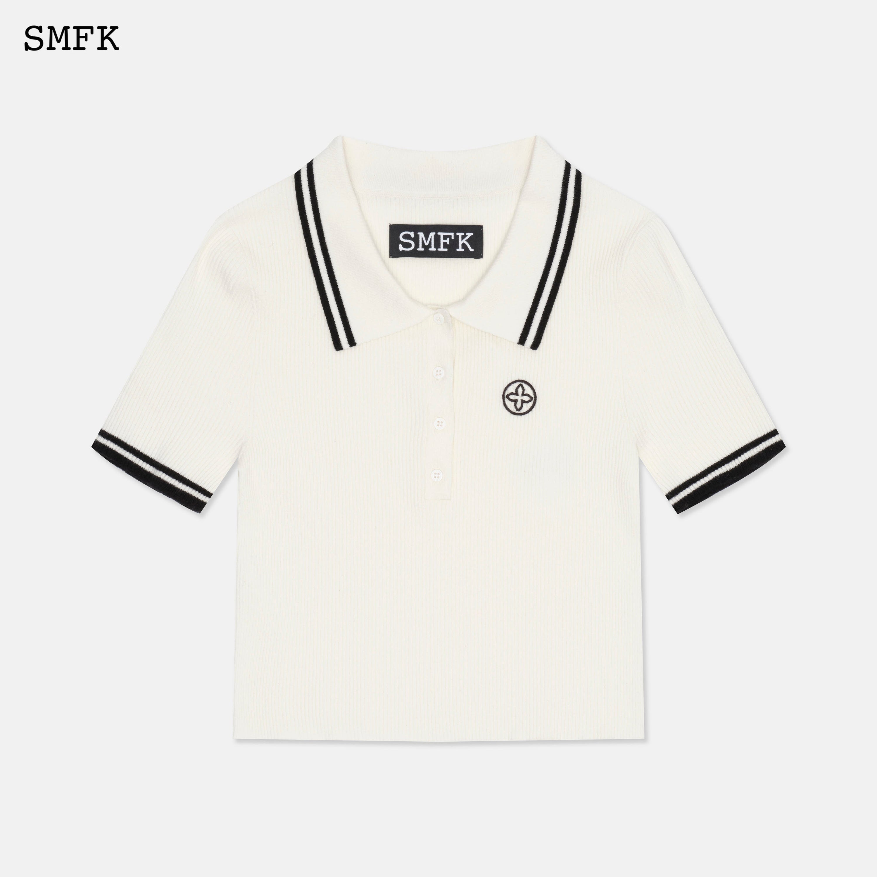 Compass White Polo - SMFK Official