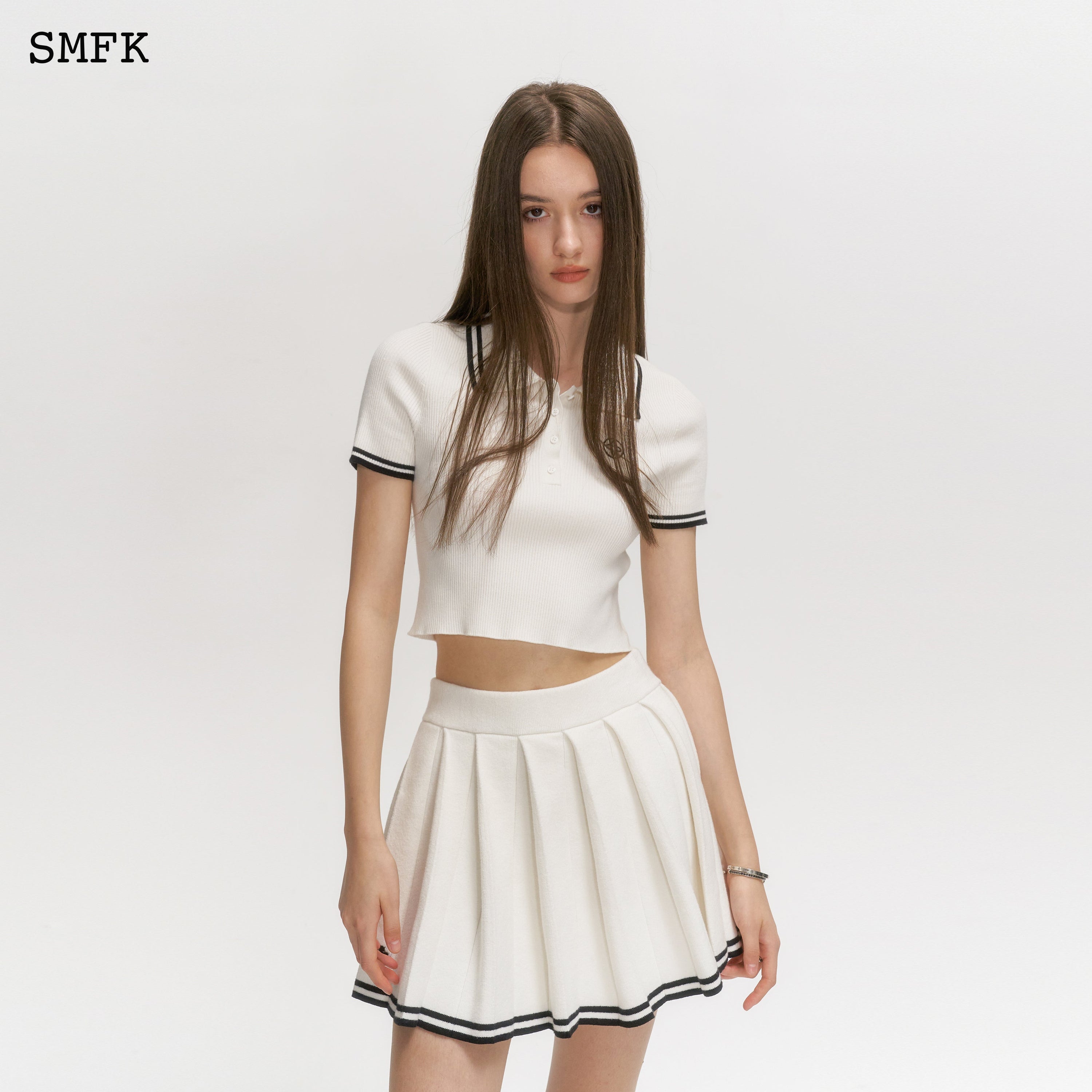 Compass White Polo - SMFK Official