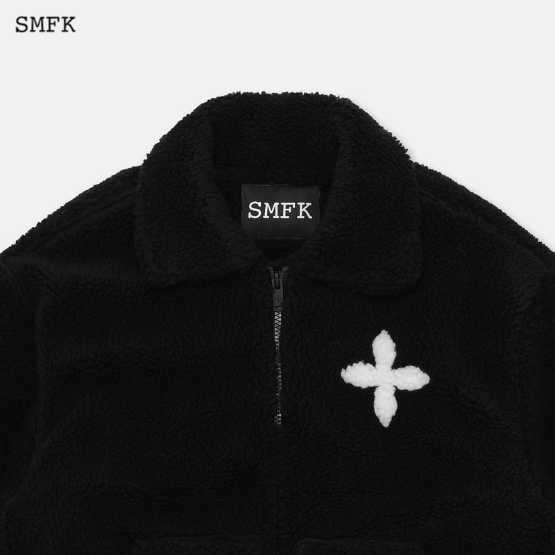 Compass wool work jacket Black - SMFK Official