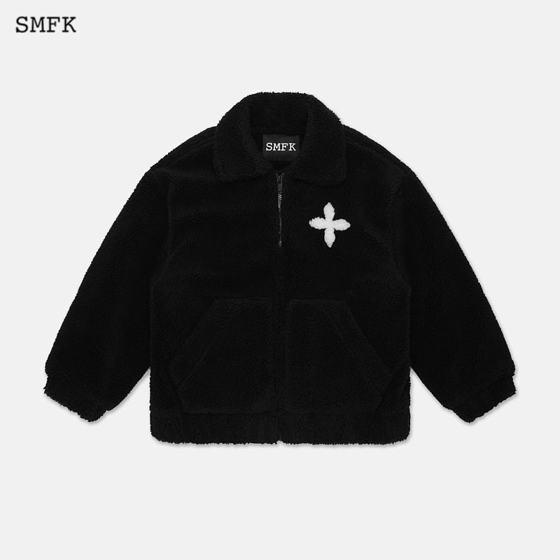 Compass wool work jacket Black - SMFK Official