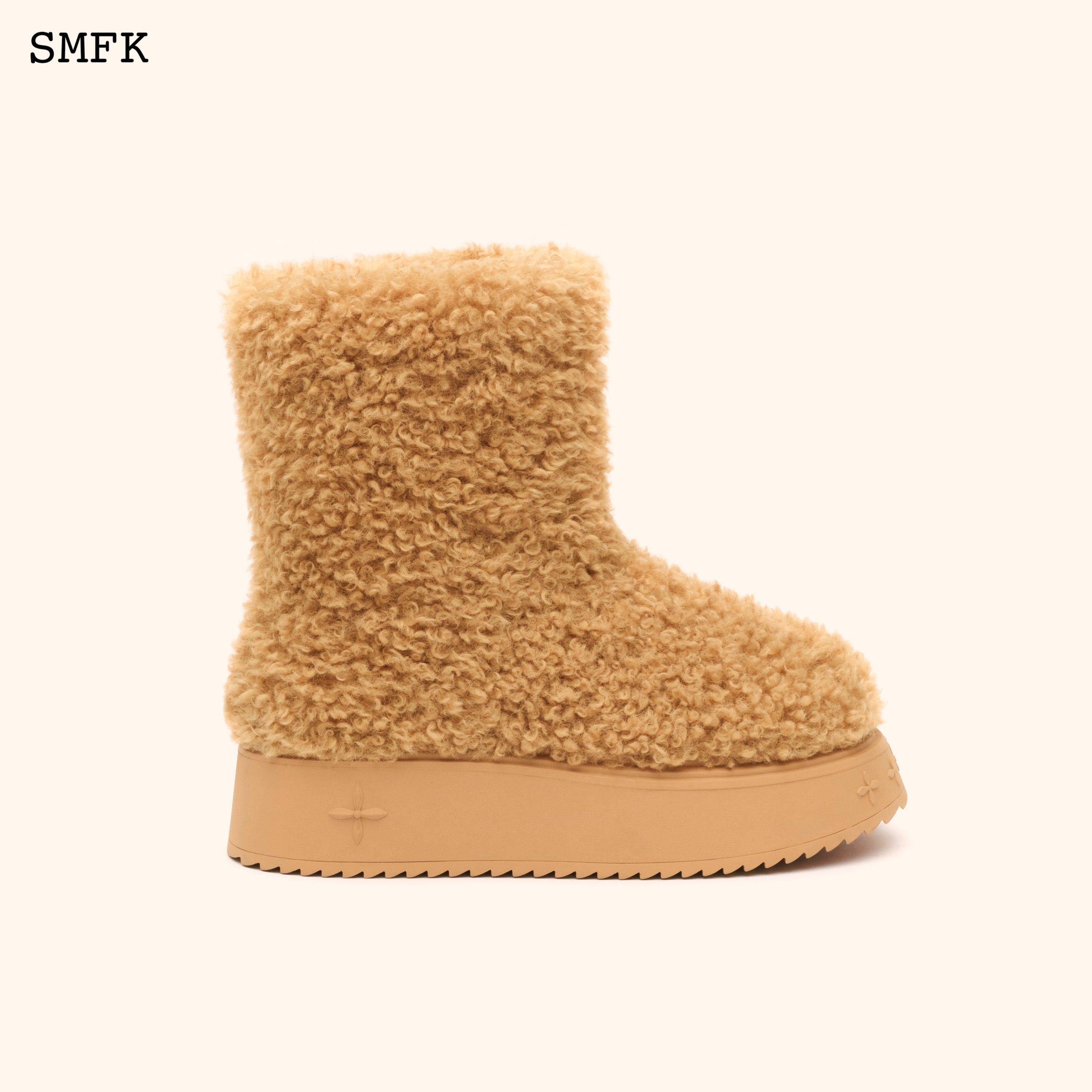 Compass Woolly Wheat Fluffy Boots - SMFK Official